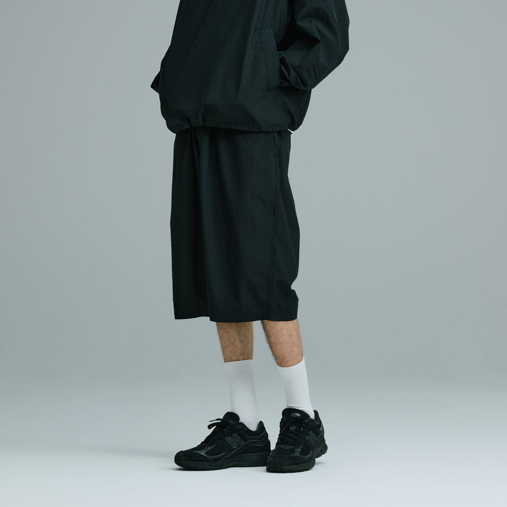 Cotton Nylon Weather Cloth Easy Wide Shorts