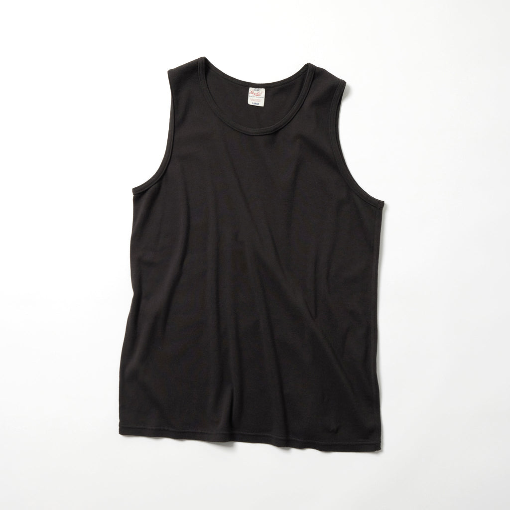 30/1 Organic Cotton 1-Pack Tanktop - A.BLACK