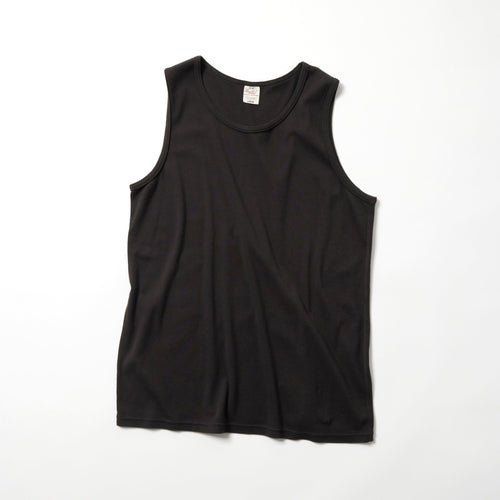 30/1 Organic Cotton 1-Pack Tanktop - A.BLACK