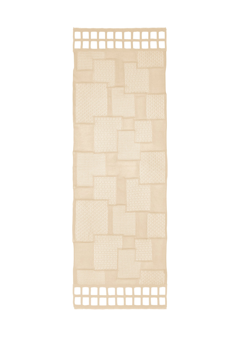 Sheer Mosaic - LIGHT BEIGE