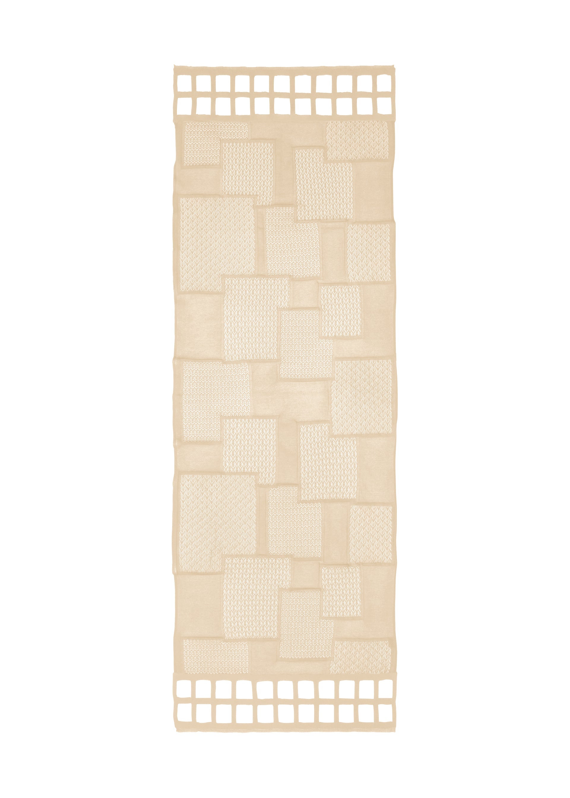 Sheer Mosaic - LIGHT BEIGE
