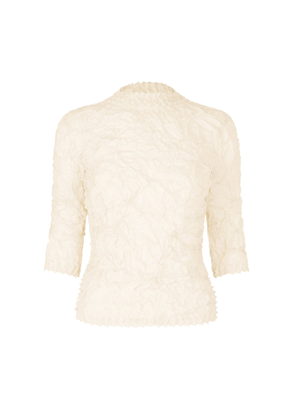 Kumo Shibori Shirt - WHITE