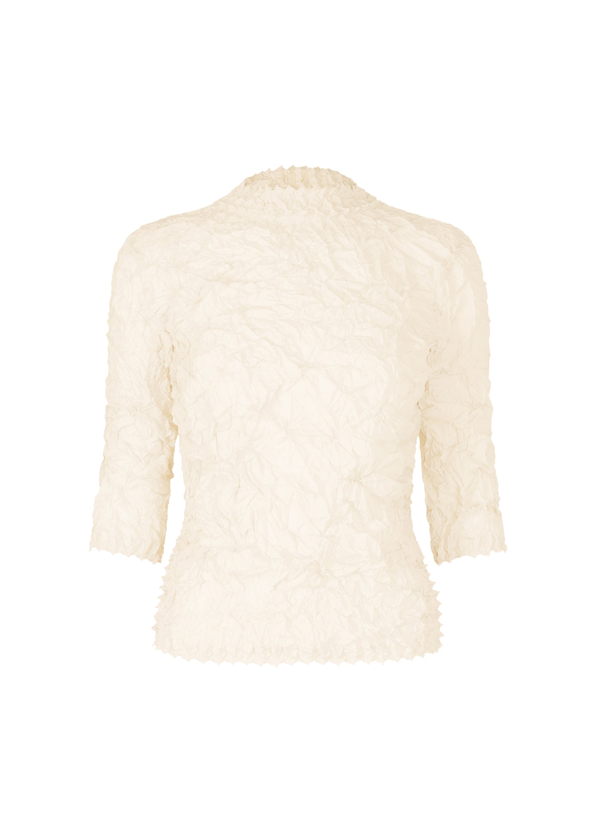 Kumo Shibori Shirt - WHITE