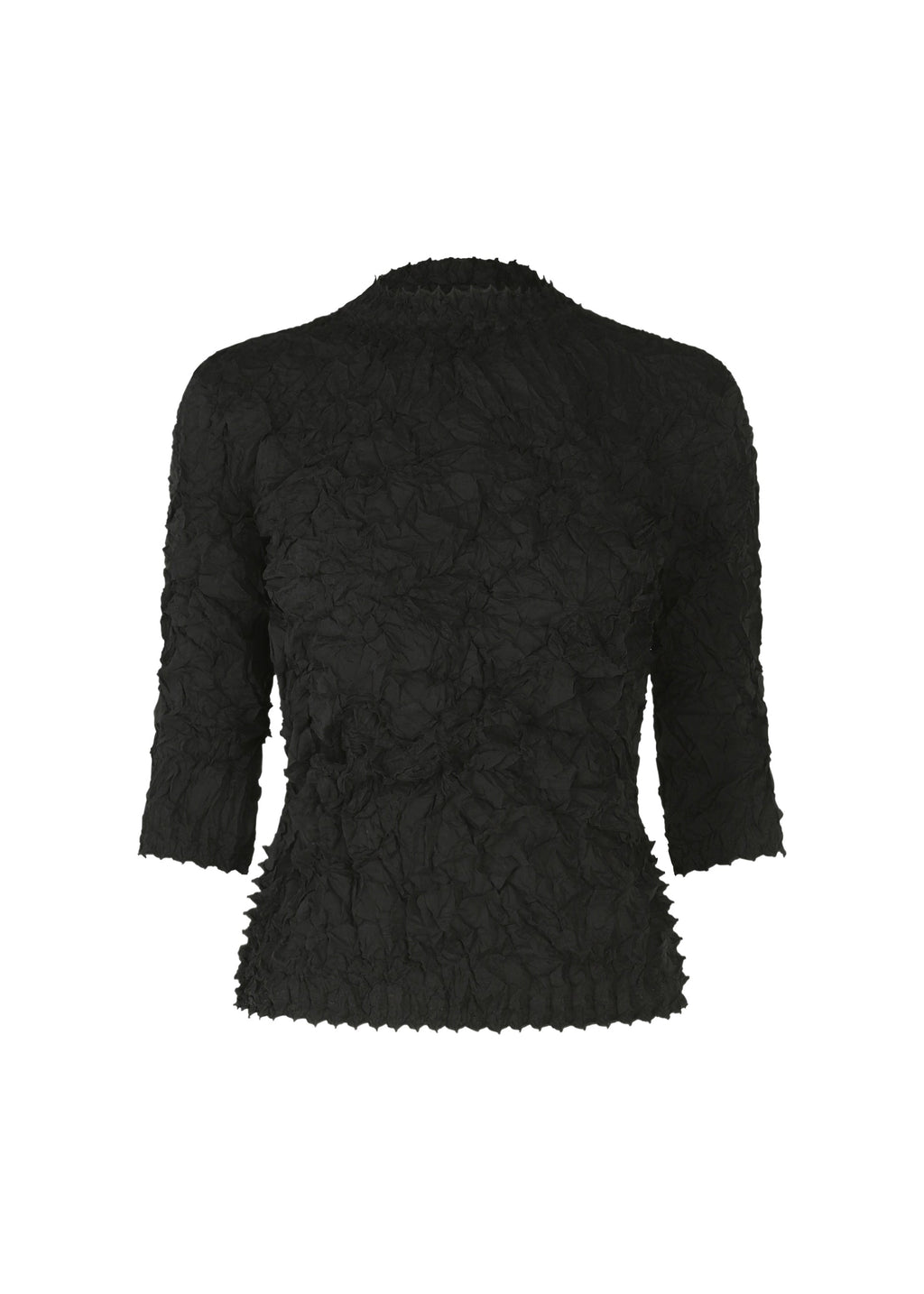 Kumo Shibori Shirt - BLACK