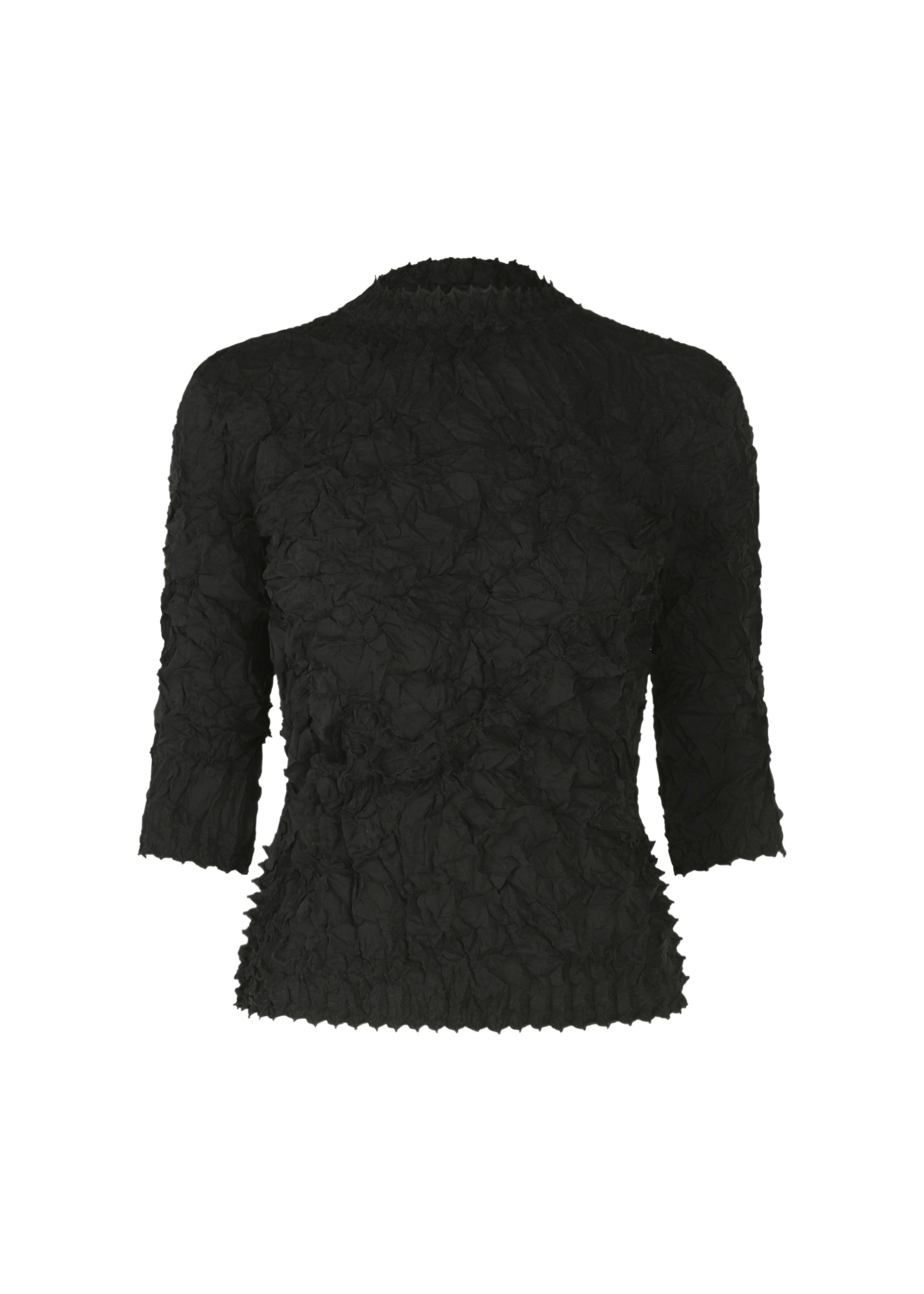 Kumo Shibori Shirt - BLACK