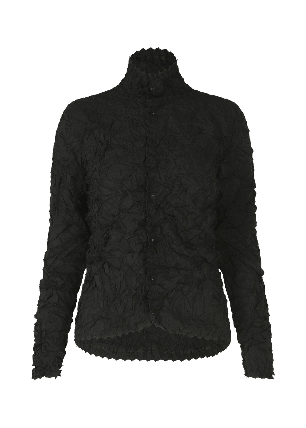 Kumo Shibori Shirt - BLACK