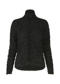 Kumo Shibori Shirt - BLACK