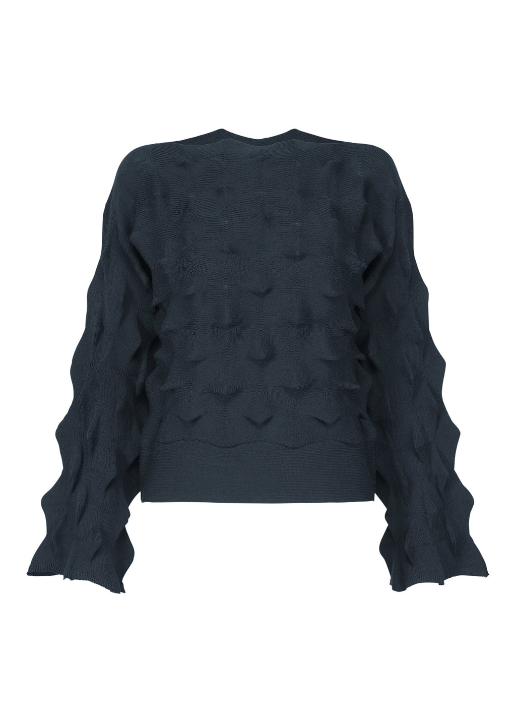 Zig Zag Knit - NAVY
