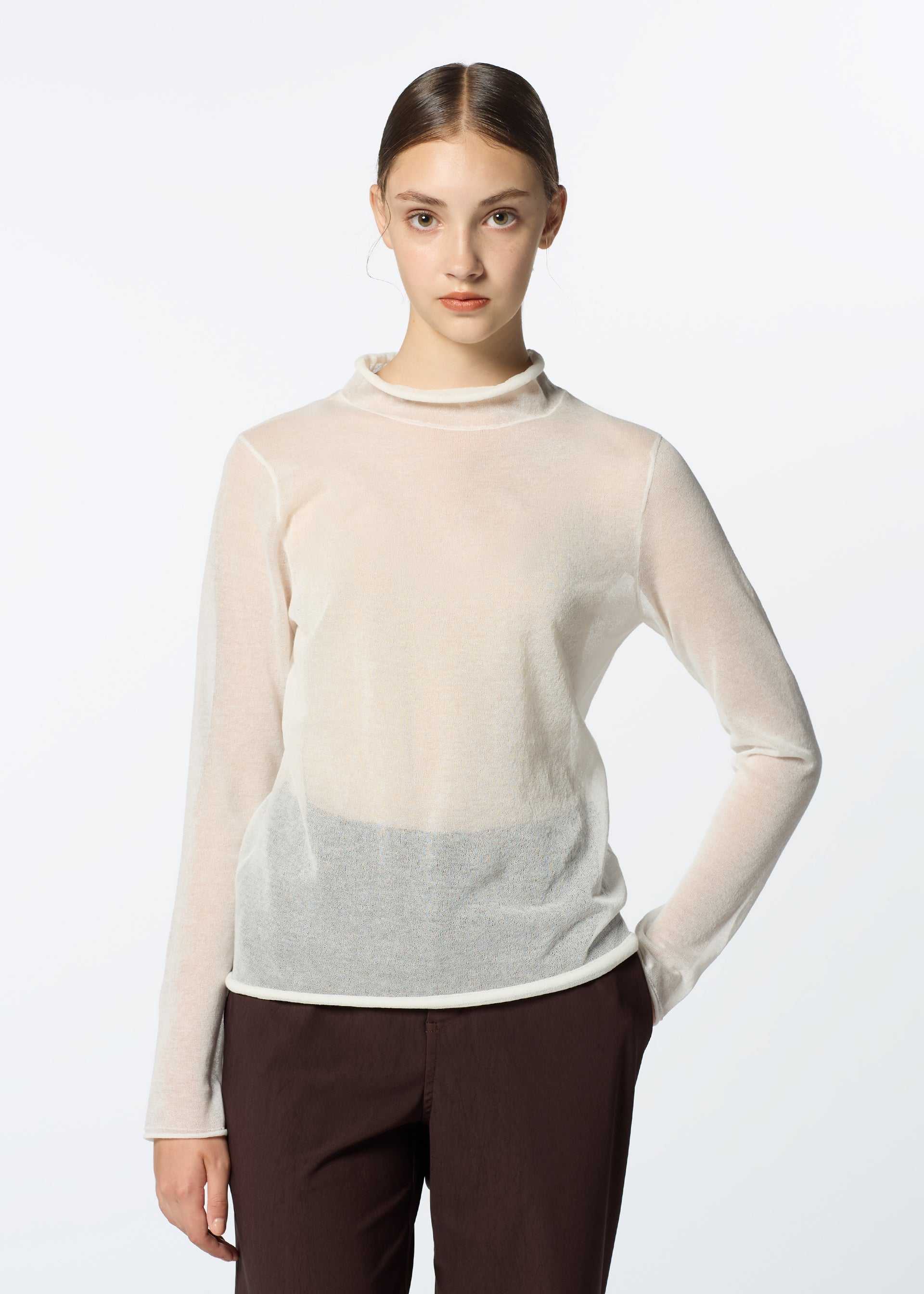 Curling Sheer Knit