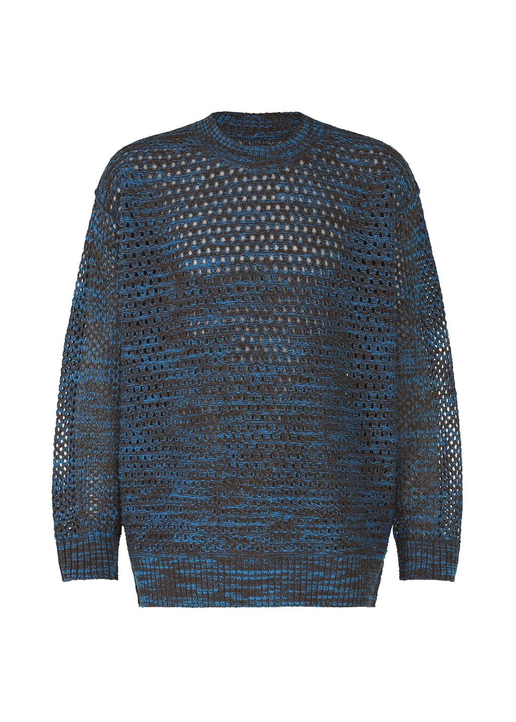 Melange Mesh - CHARCOALxBLUE