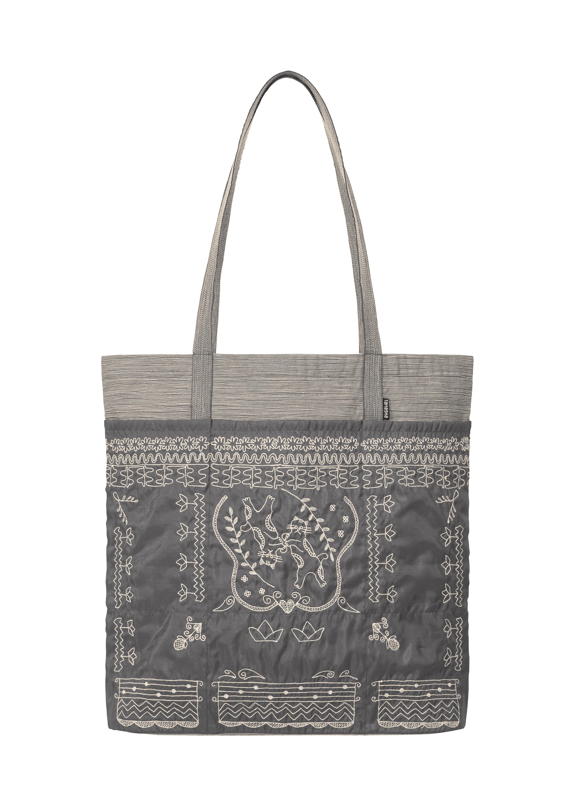 Pocket Tote - CHARCOAL