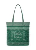 Pocket Tote - BLUEISH GREEN