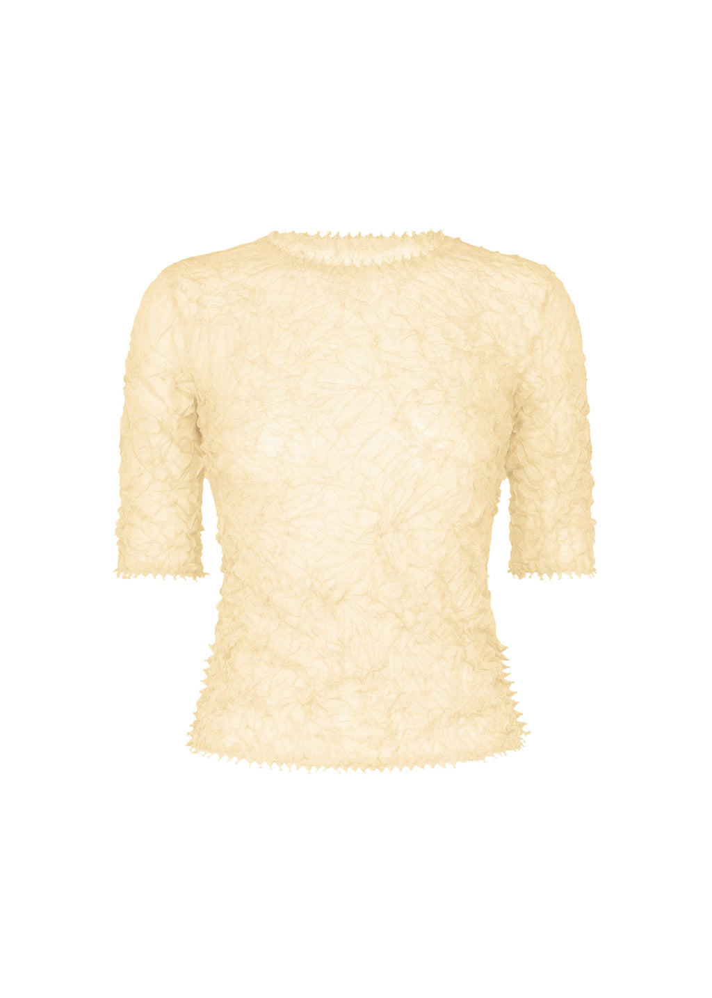 Kumo Shibori Knit Sheer - OFF WHITE