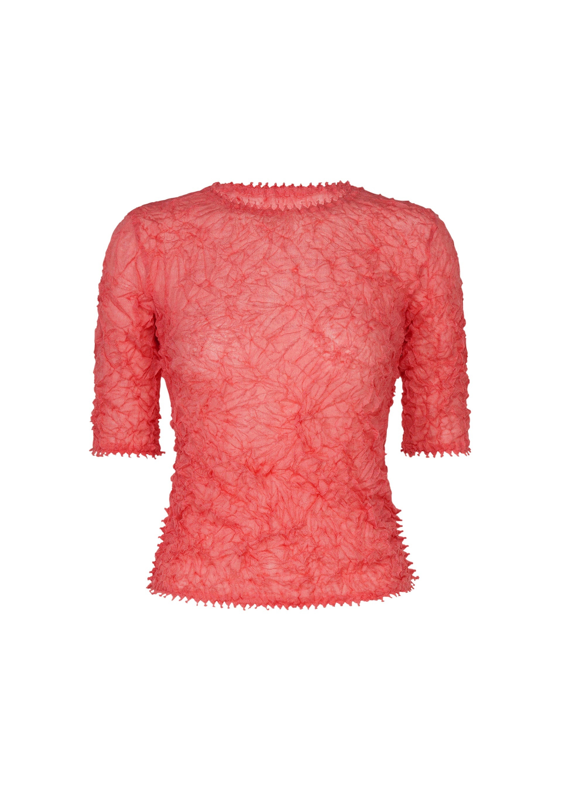 Kumo Shibori Knit Sheer - PINK