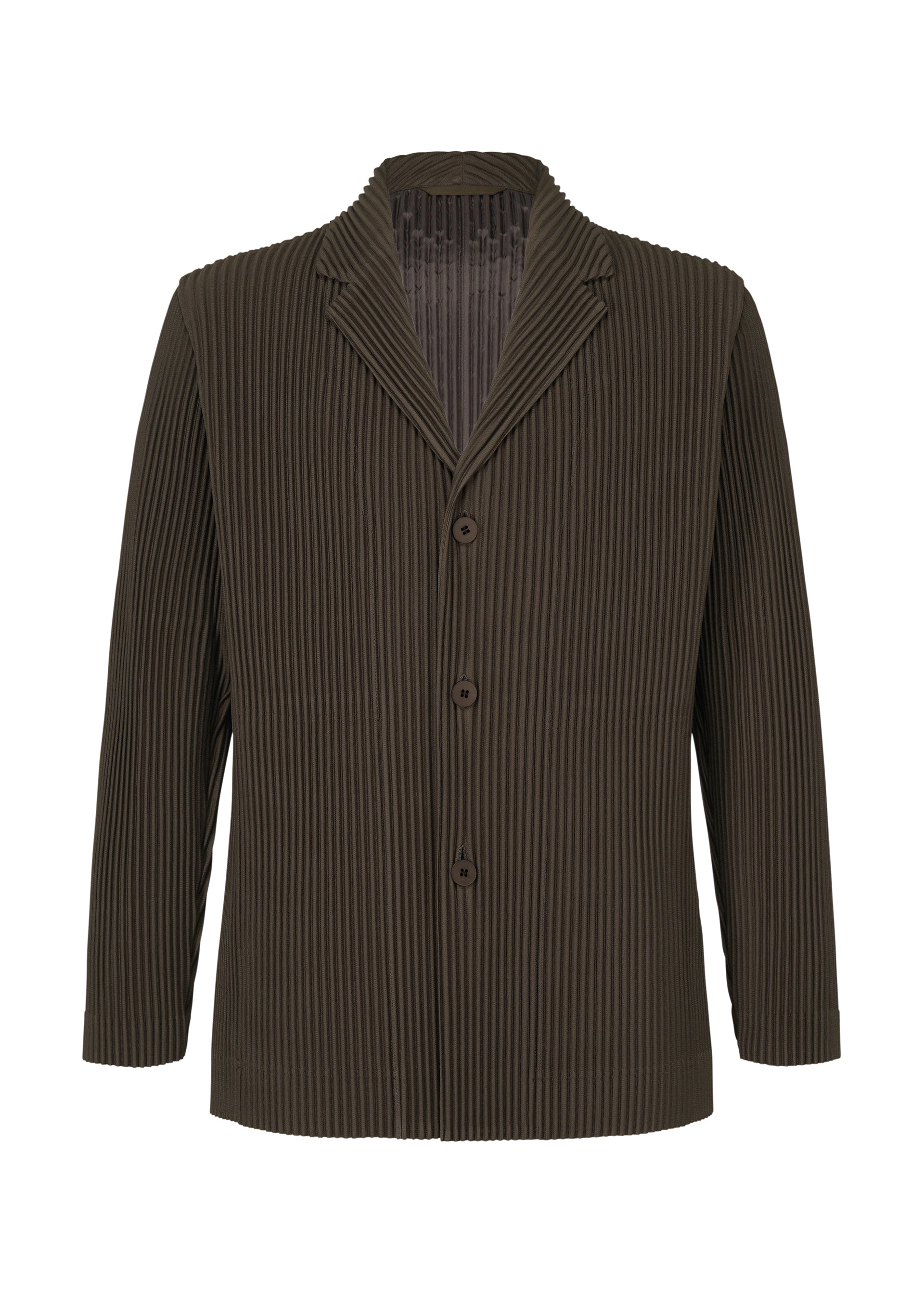 Tailored Pleats 2 - MUD BROWN