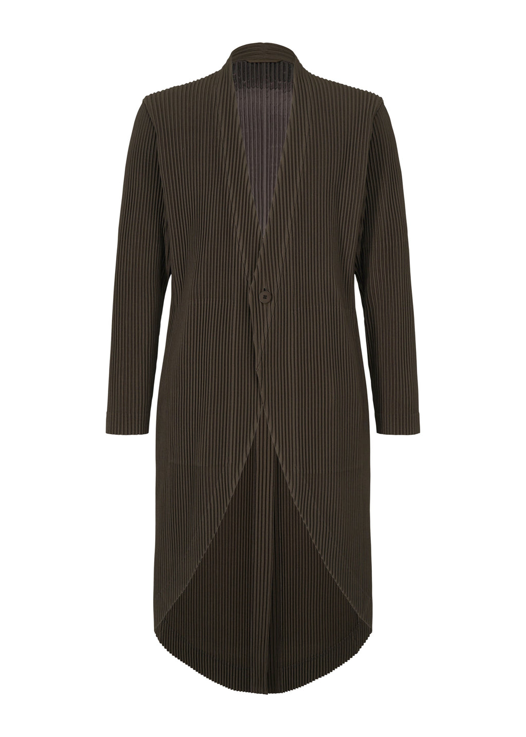 Tailored Pleats 2 - MUD BROWN