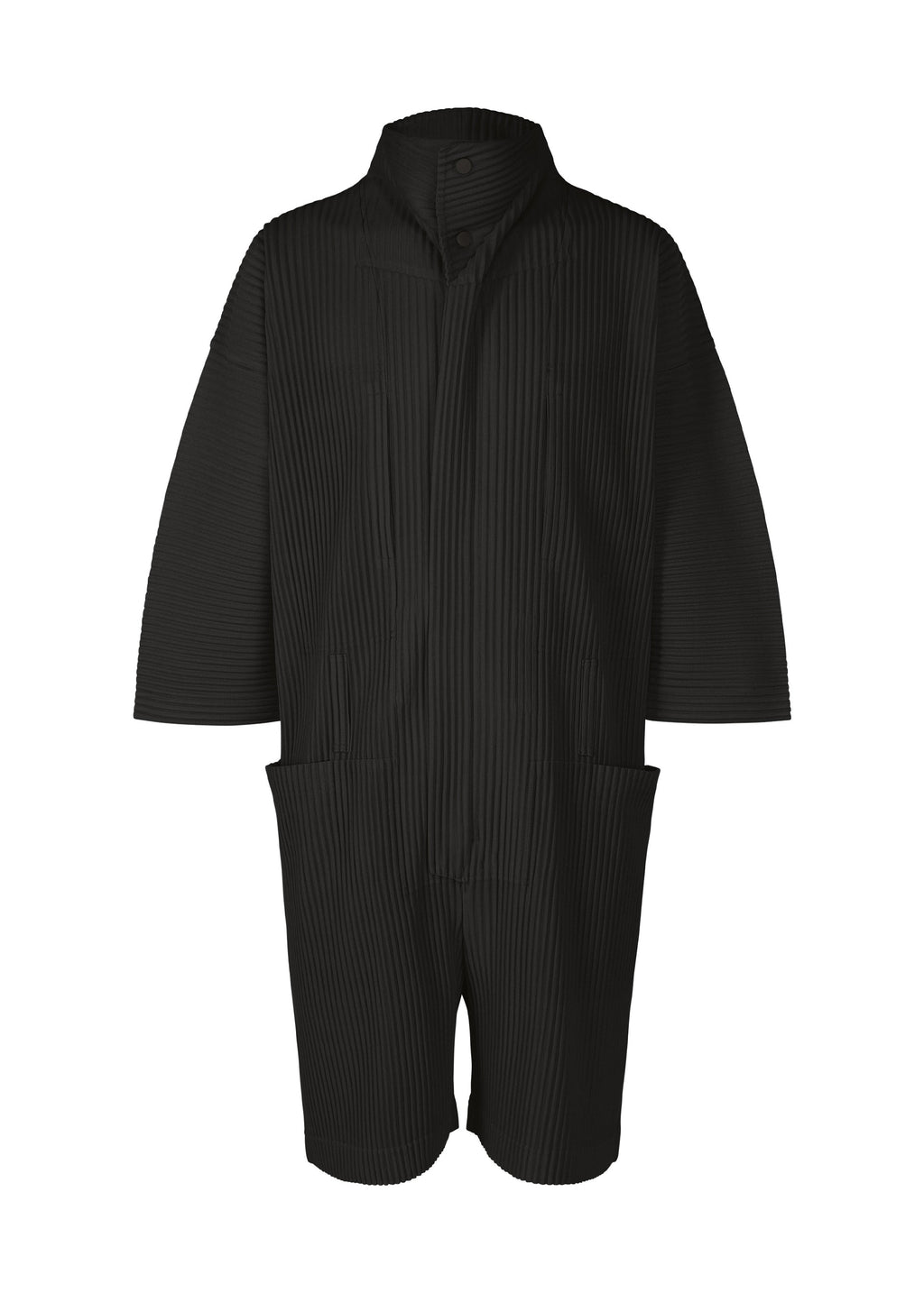 Pleats Bottoms 3 - BLACK