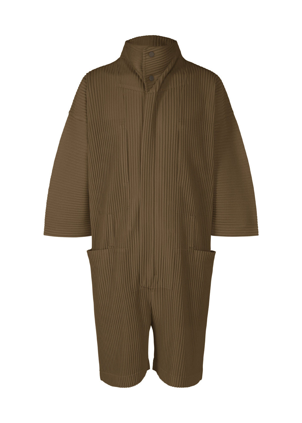 Pleats Bottoms 3 - SEPIA BROWN