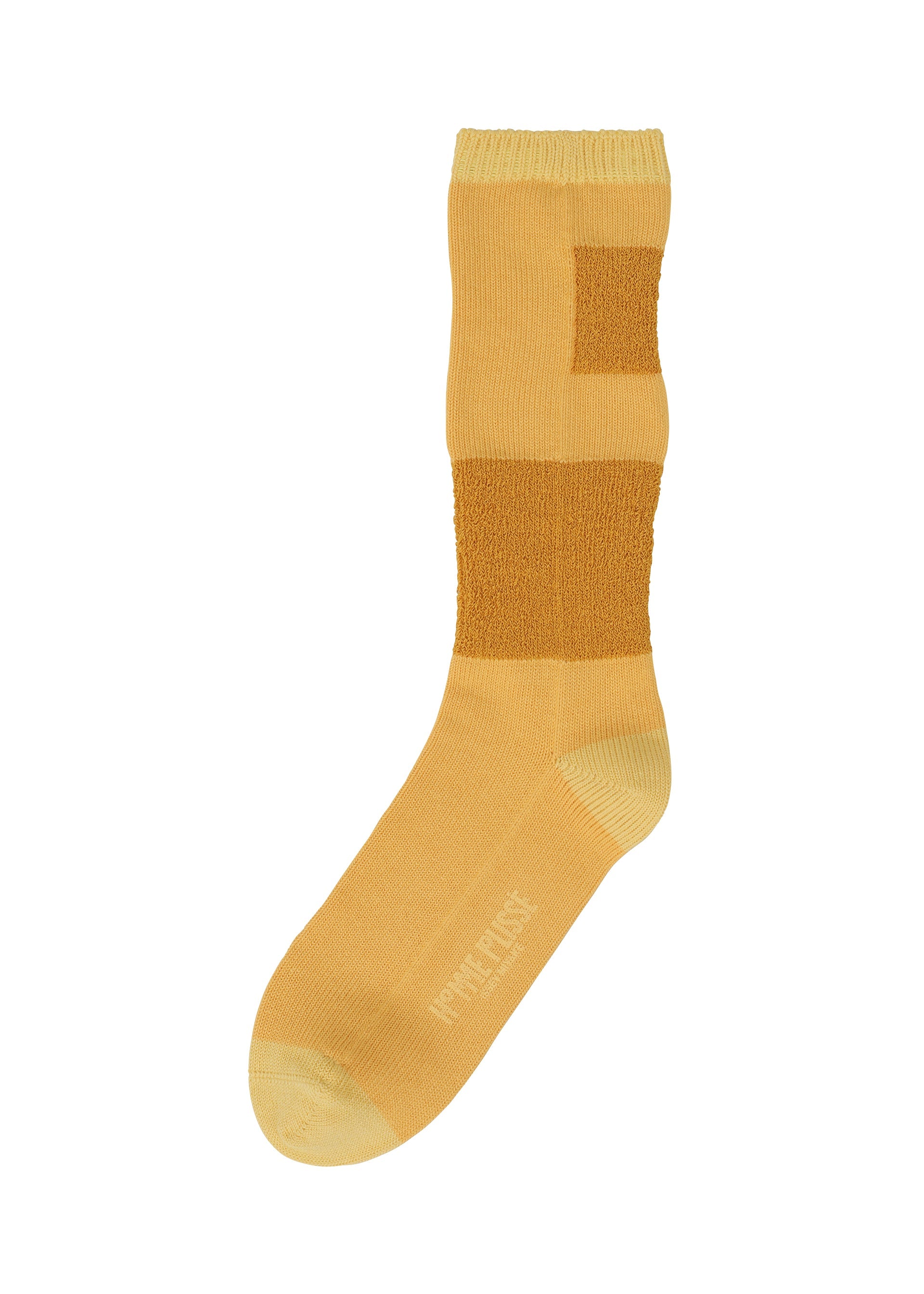 Sculptural Socks - YELLOW