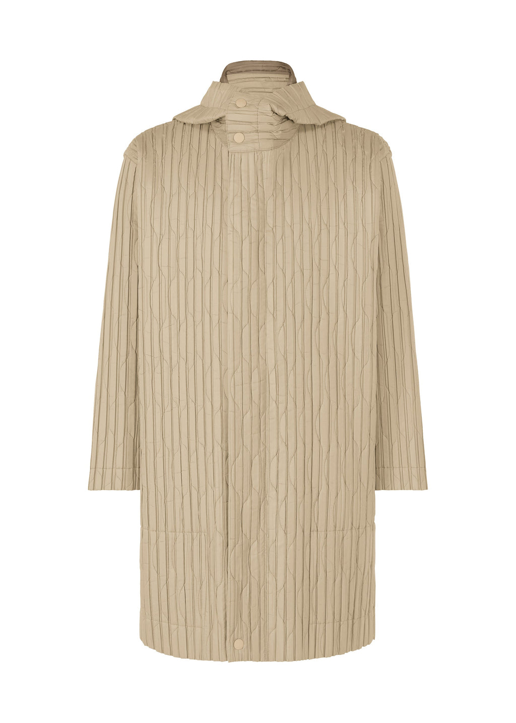 Padded Pleats - BEIGE