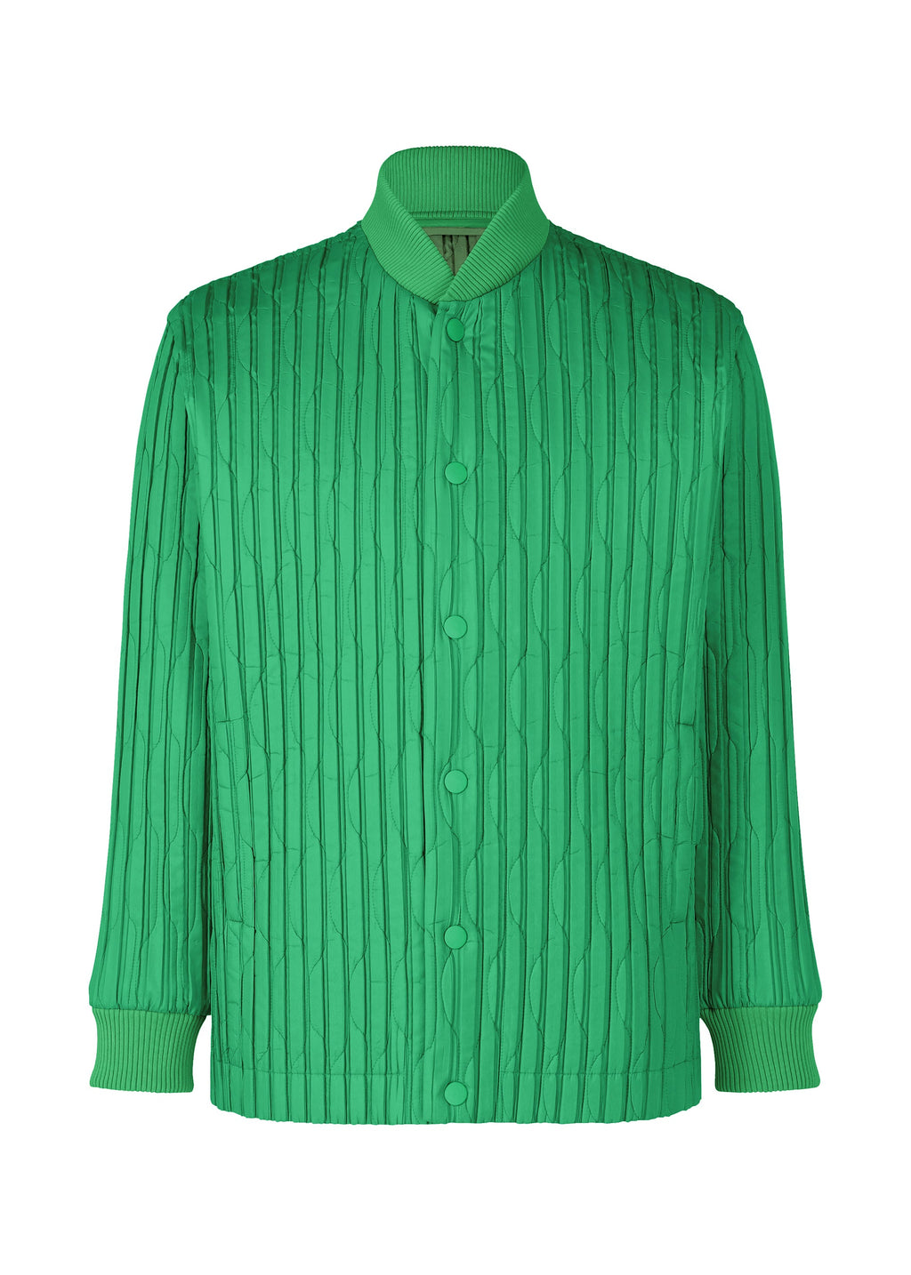 Padded Pleats - GREEN