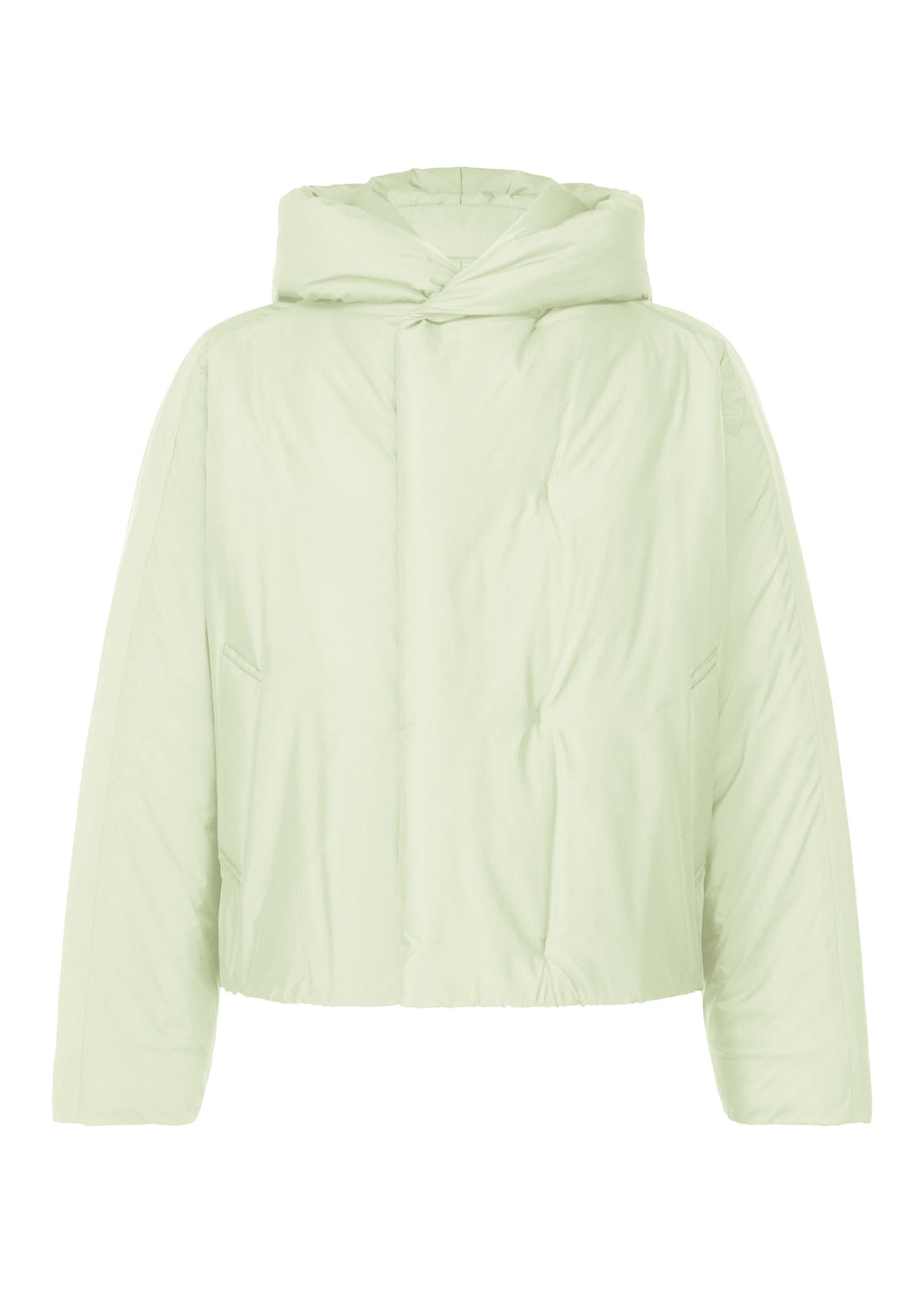 Duvet Coat - WHITE GREEN