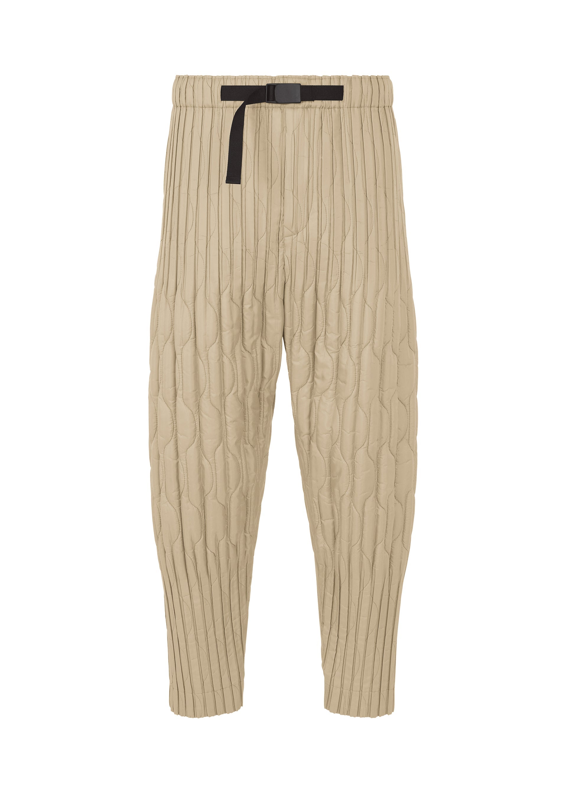 Padded Pleats - BEIGE