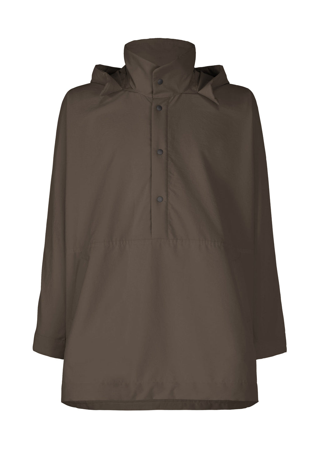 Padded Rim Shirt - BROWN