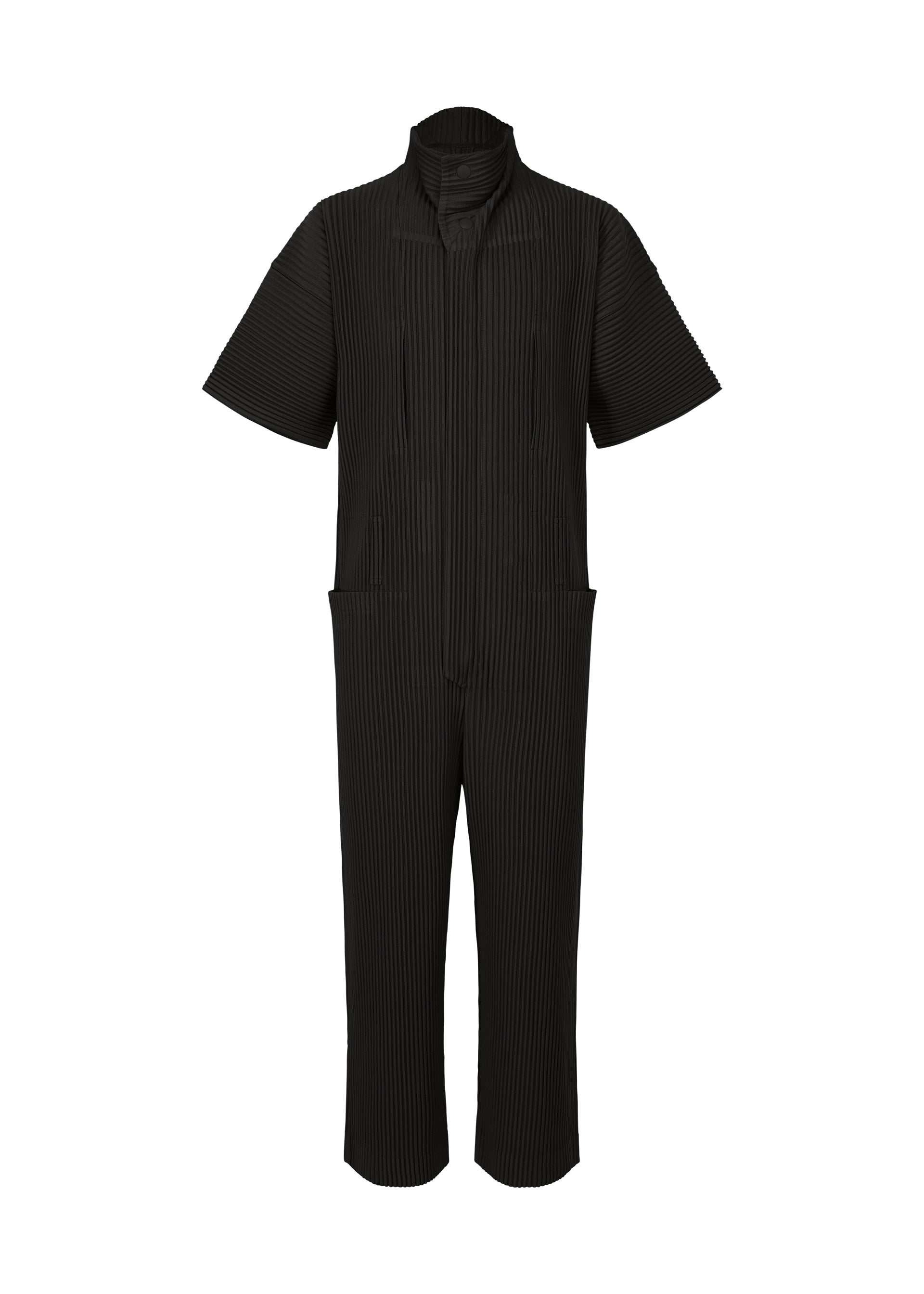 Pleats Bottoms 1 - BLACK