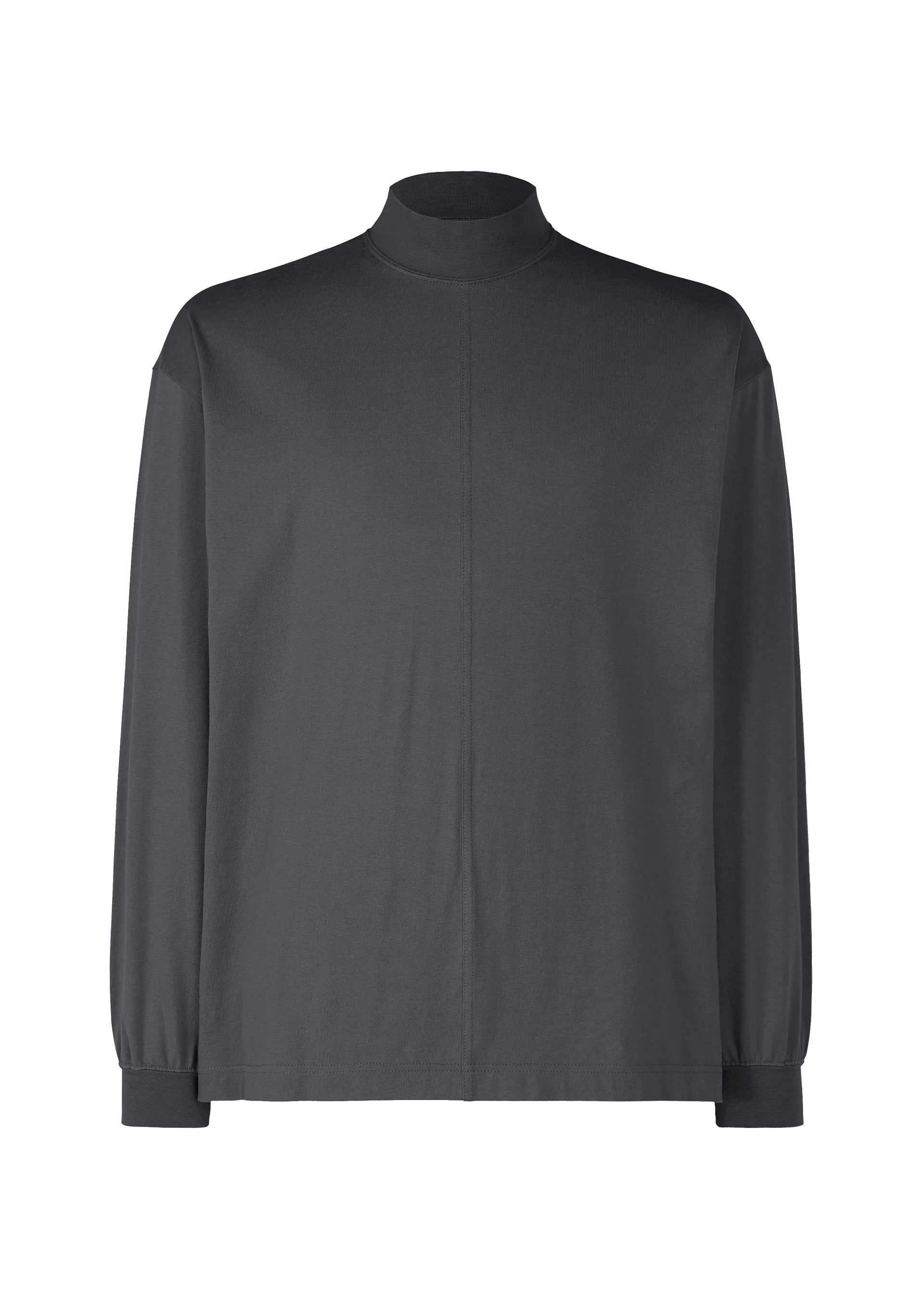 Black Turtleneck Top - GRAY
