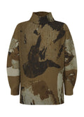 Painted Stone - BROWN