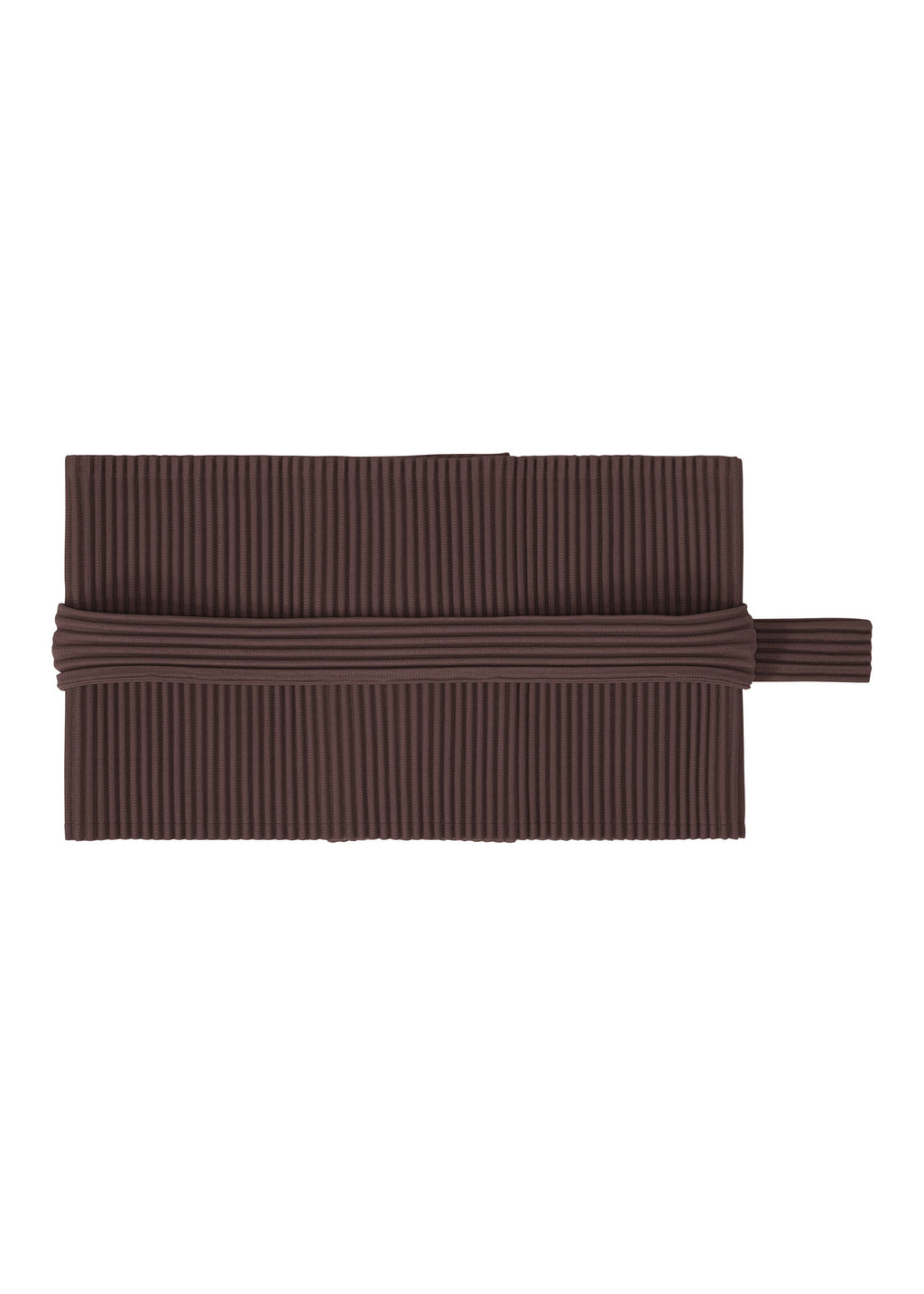 Pleats Band - EGG PLANT BLACK