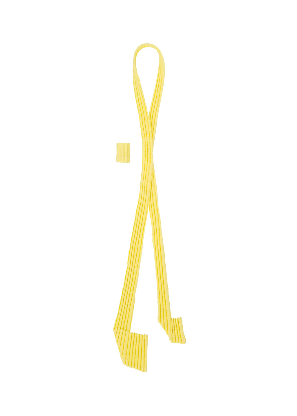Pleated Seersucker Tie
