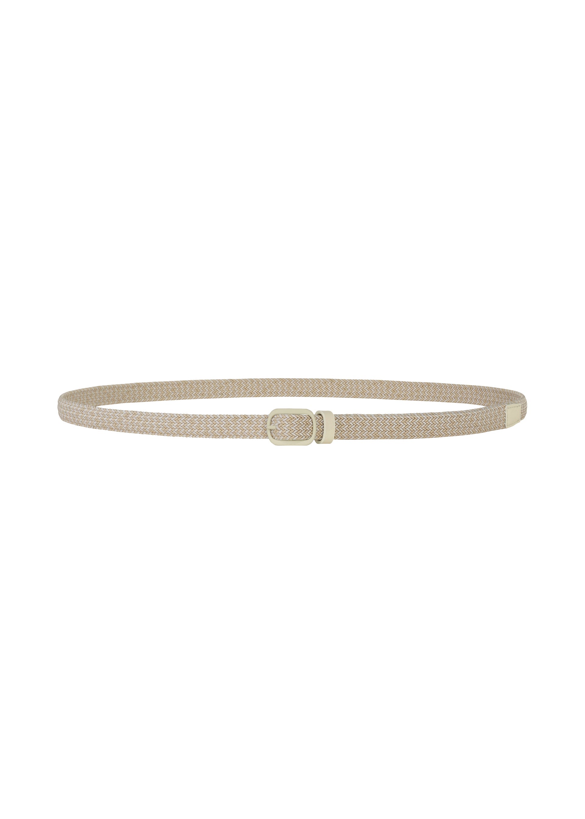 Braided Belt - BEIGE