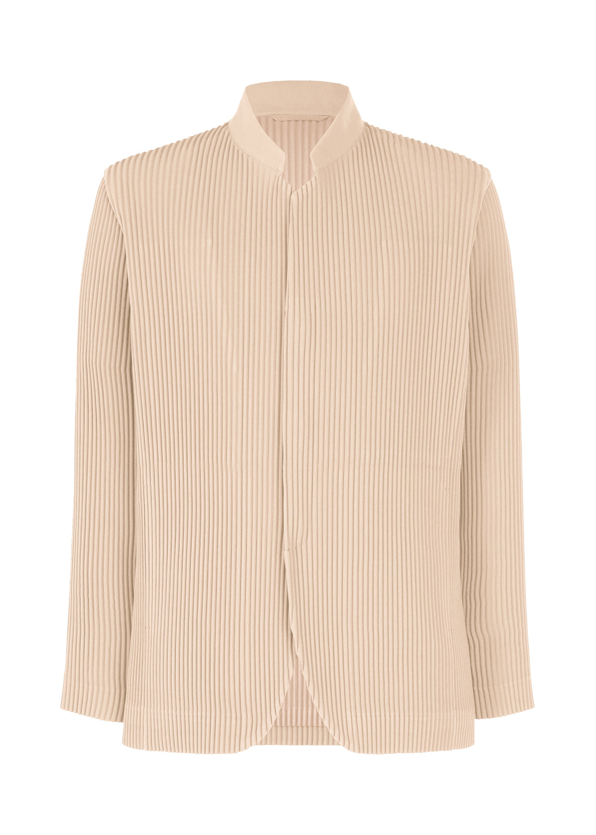 Tuxedo Pleats - BEIGE