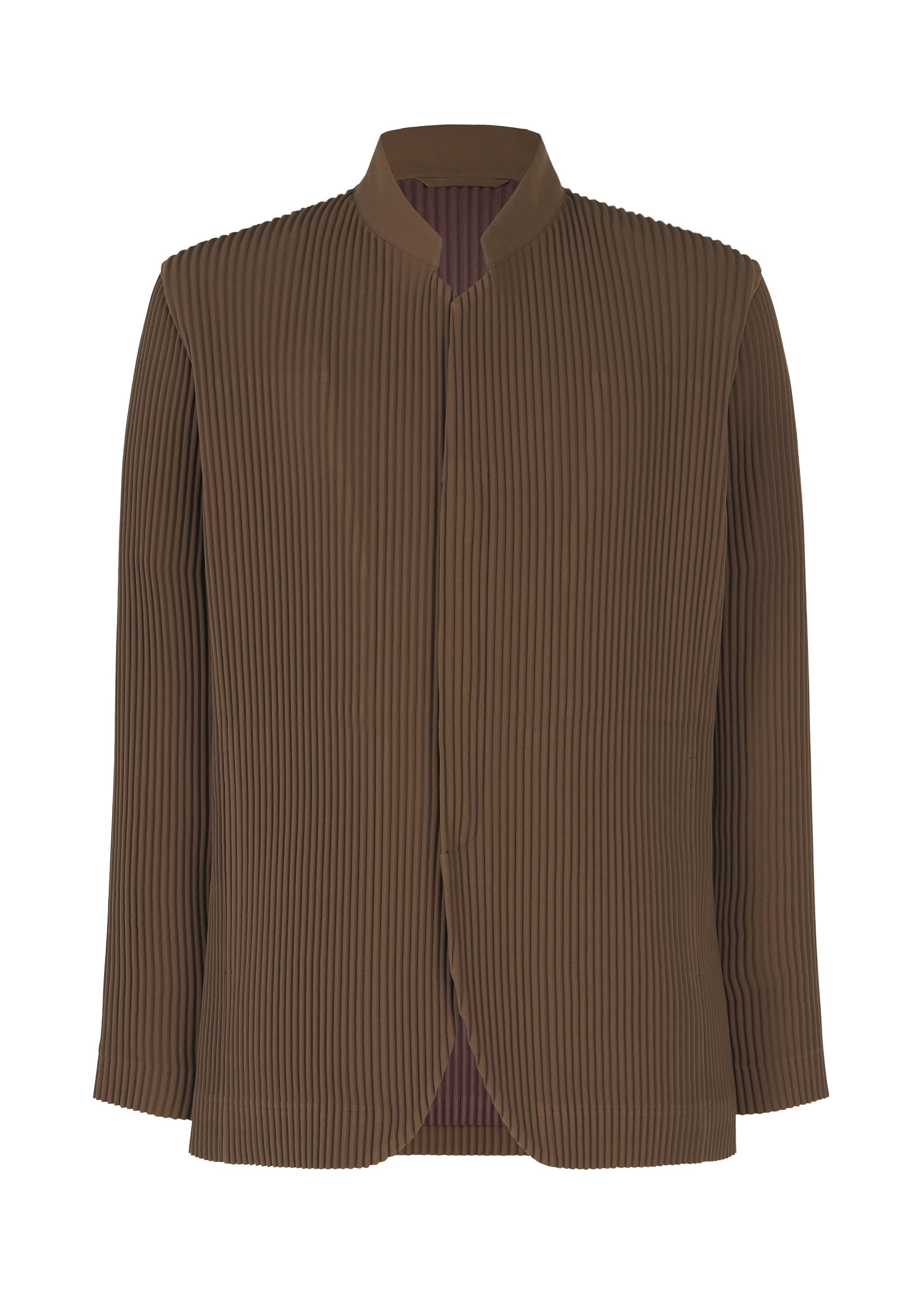 Tuxedo Pleats - BROWN