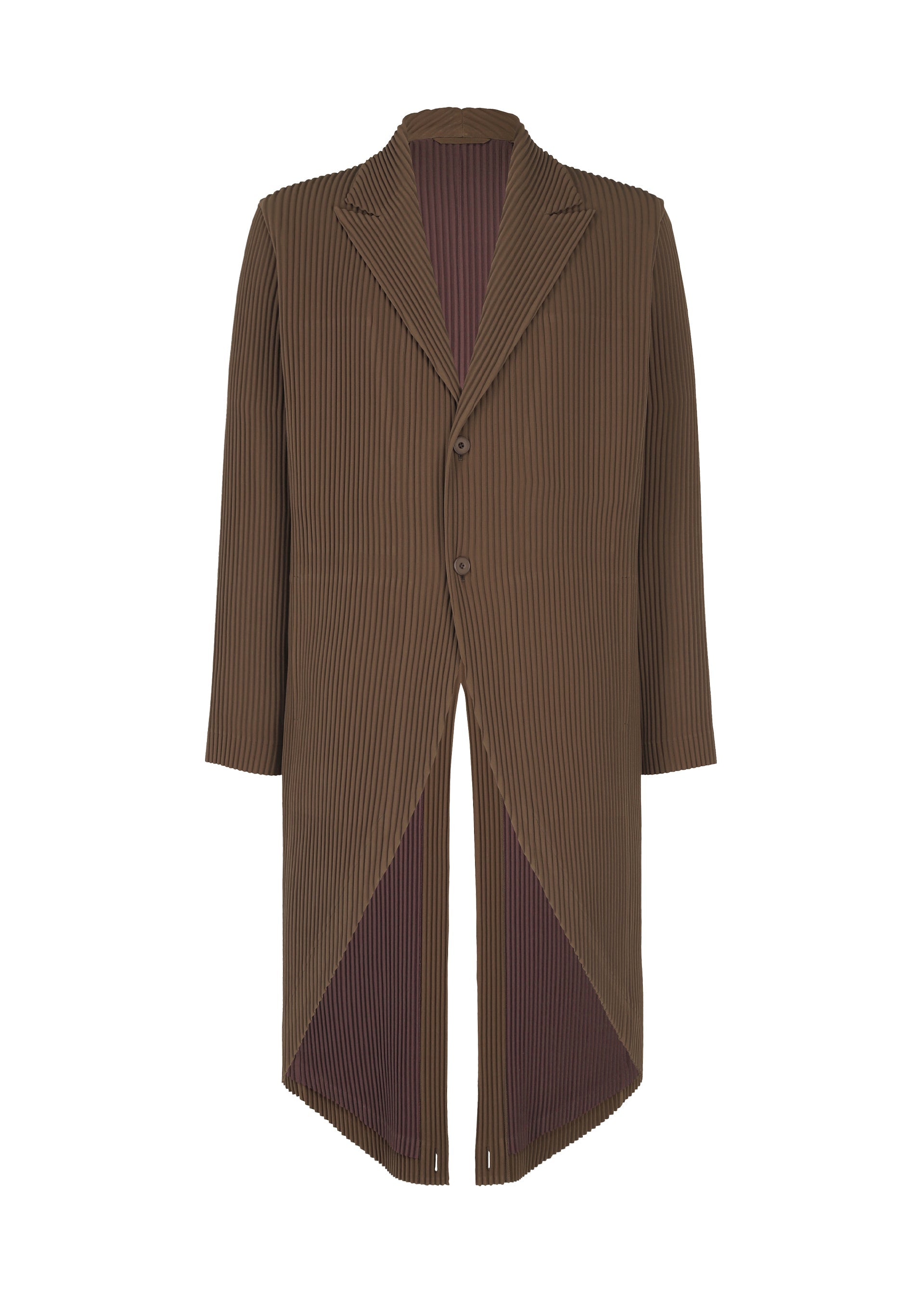 Tuxedo Pleats - BROWN