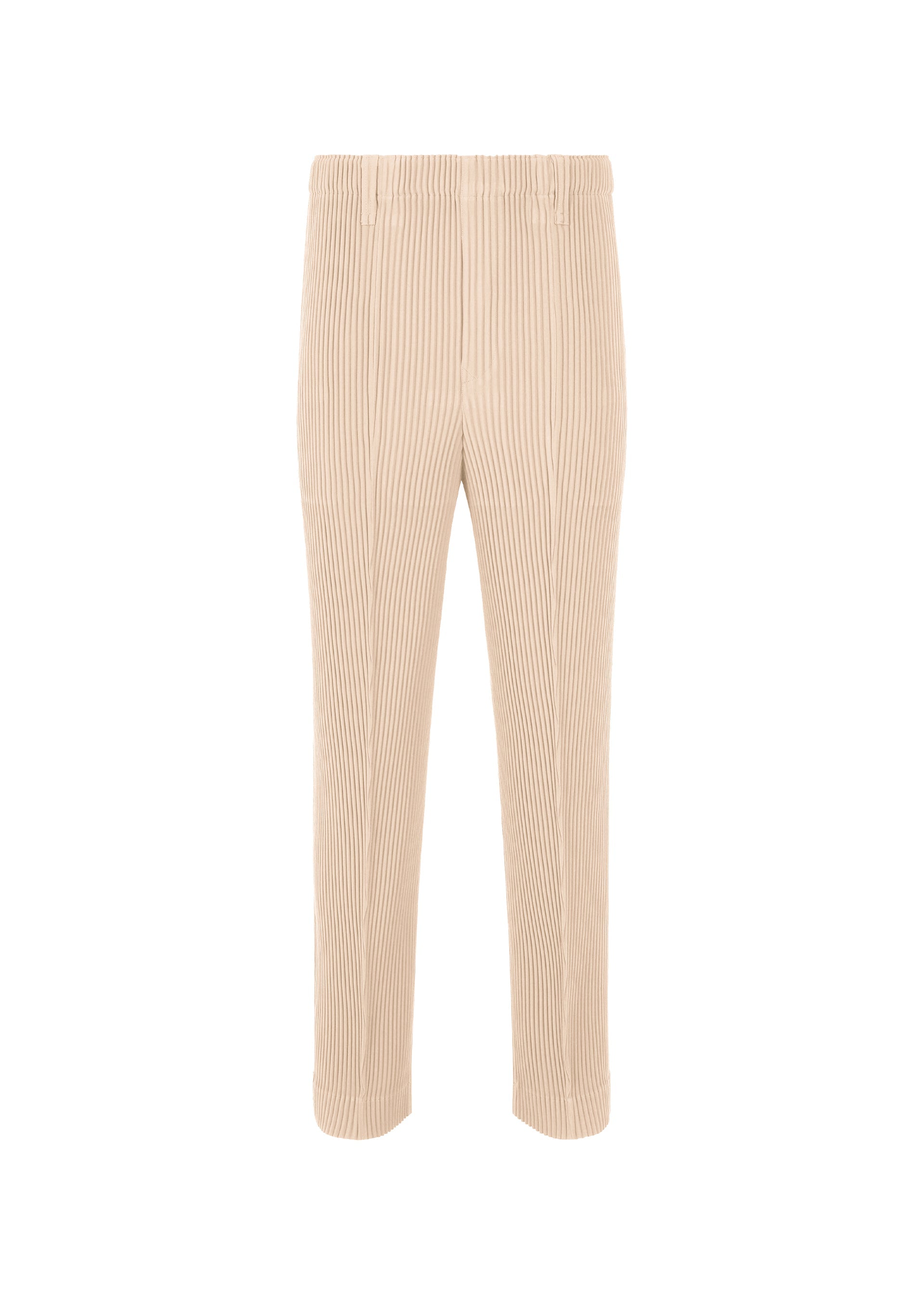Tuxedo Pleats - BEIGE