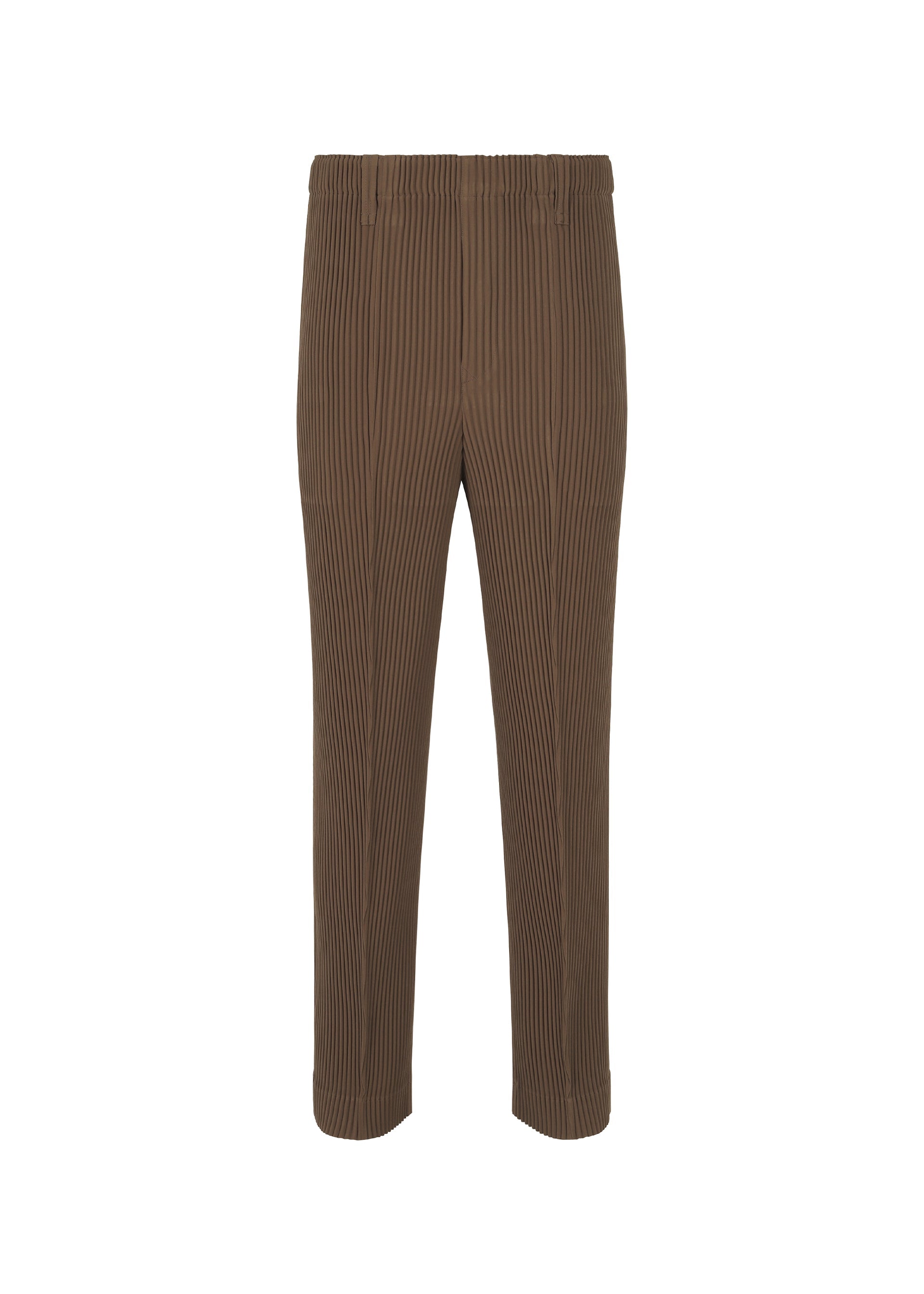 Tuxedo Pleats - BROWN