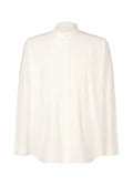 Embroidery Press Shirt - WHITE