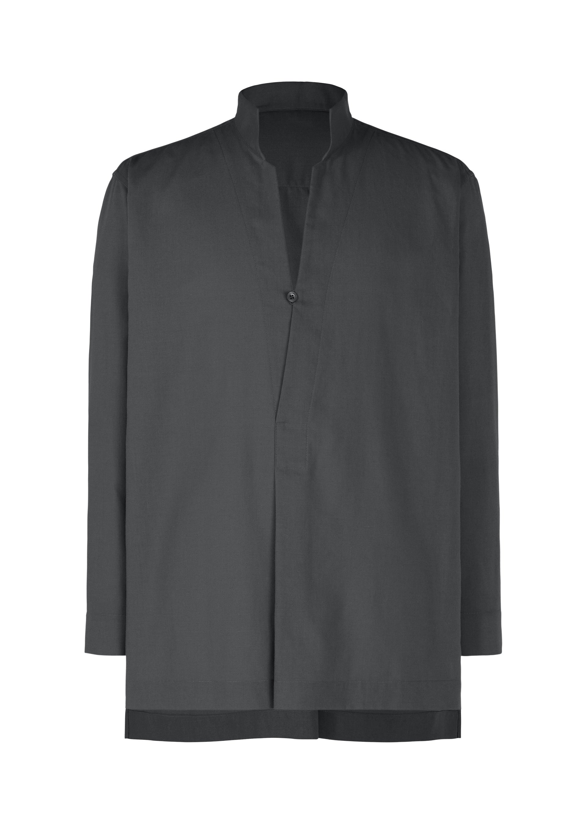 Pl Ramie Shirt - CHARCOAL