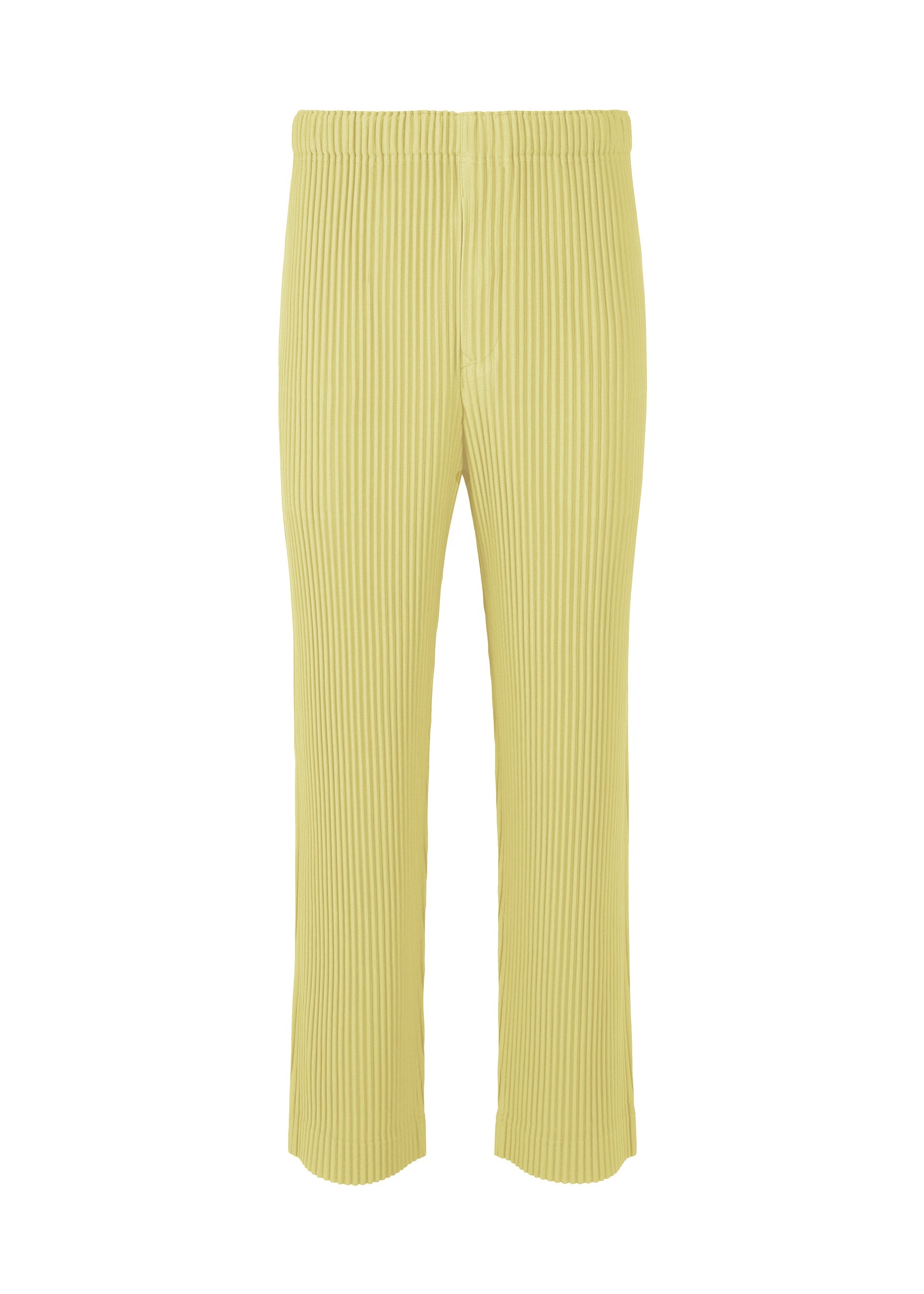 Color Pleats 2 - AGAVE CREAM GREEN