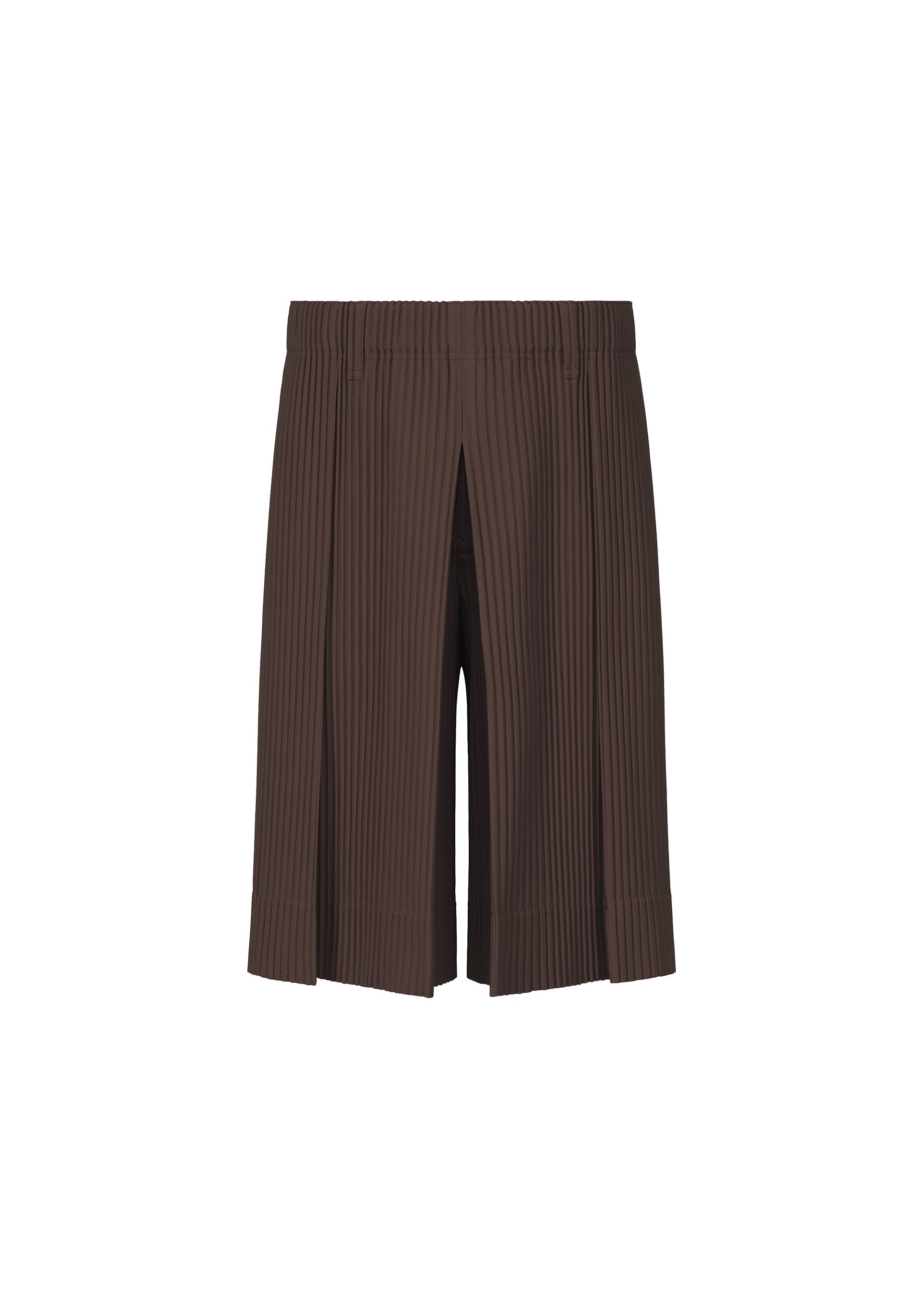 Tailored Pleats 2 - EGG PLANT BLACK