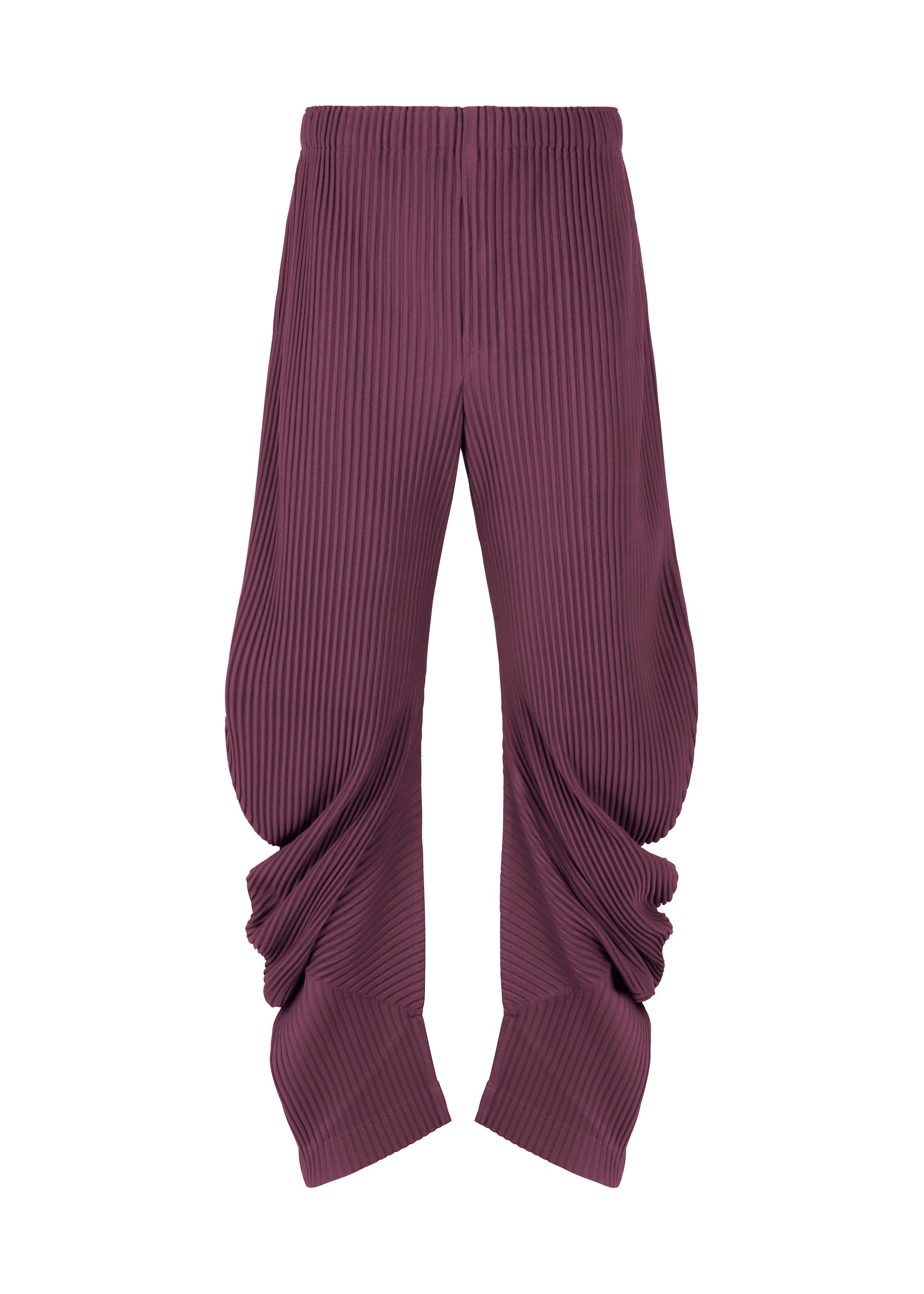 Pleats Bottoms 1 - FLOWER VIOLET