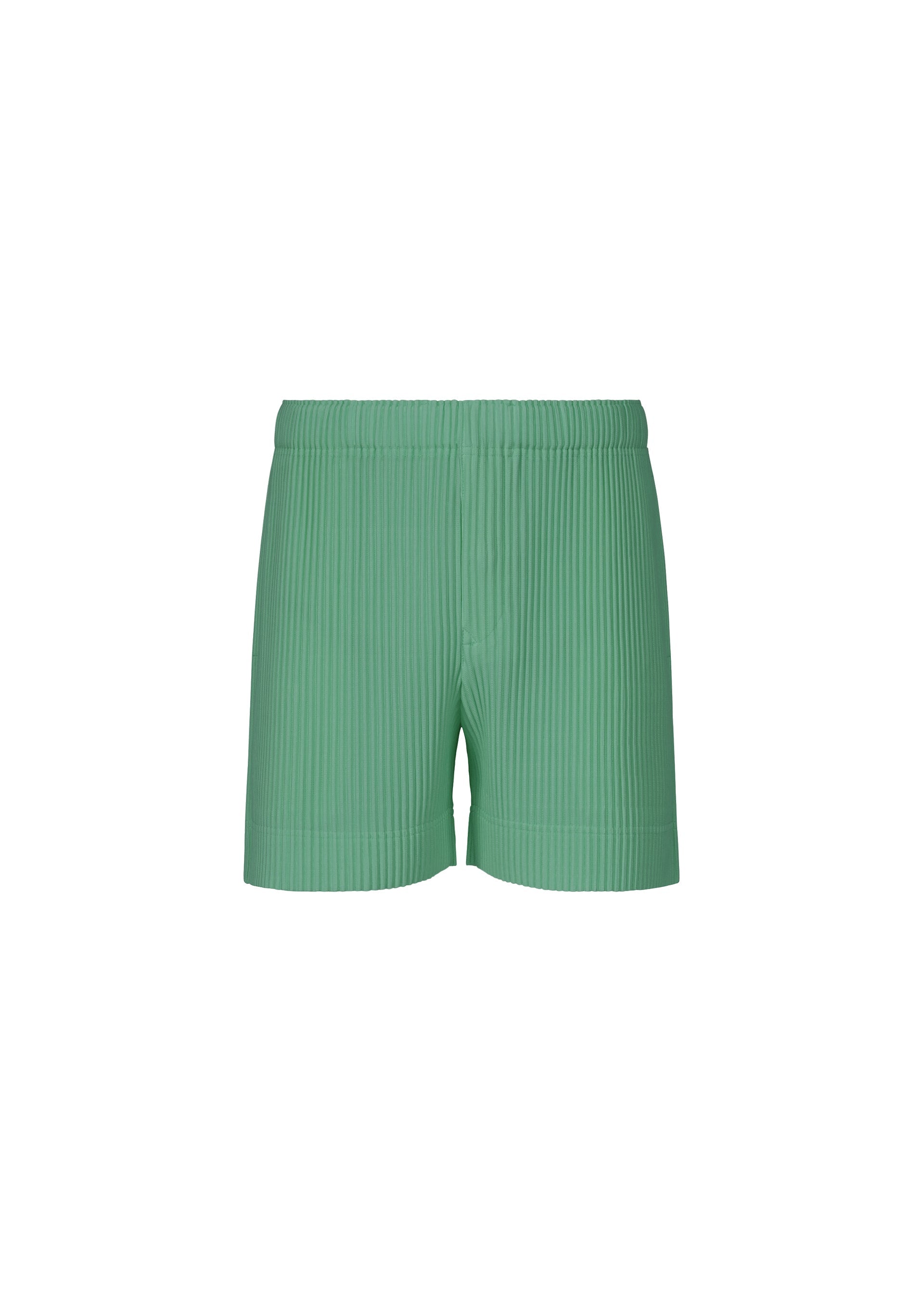 Colorful Pleats Bottoms - STORICO POST GREEN