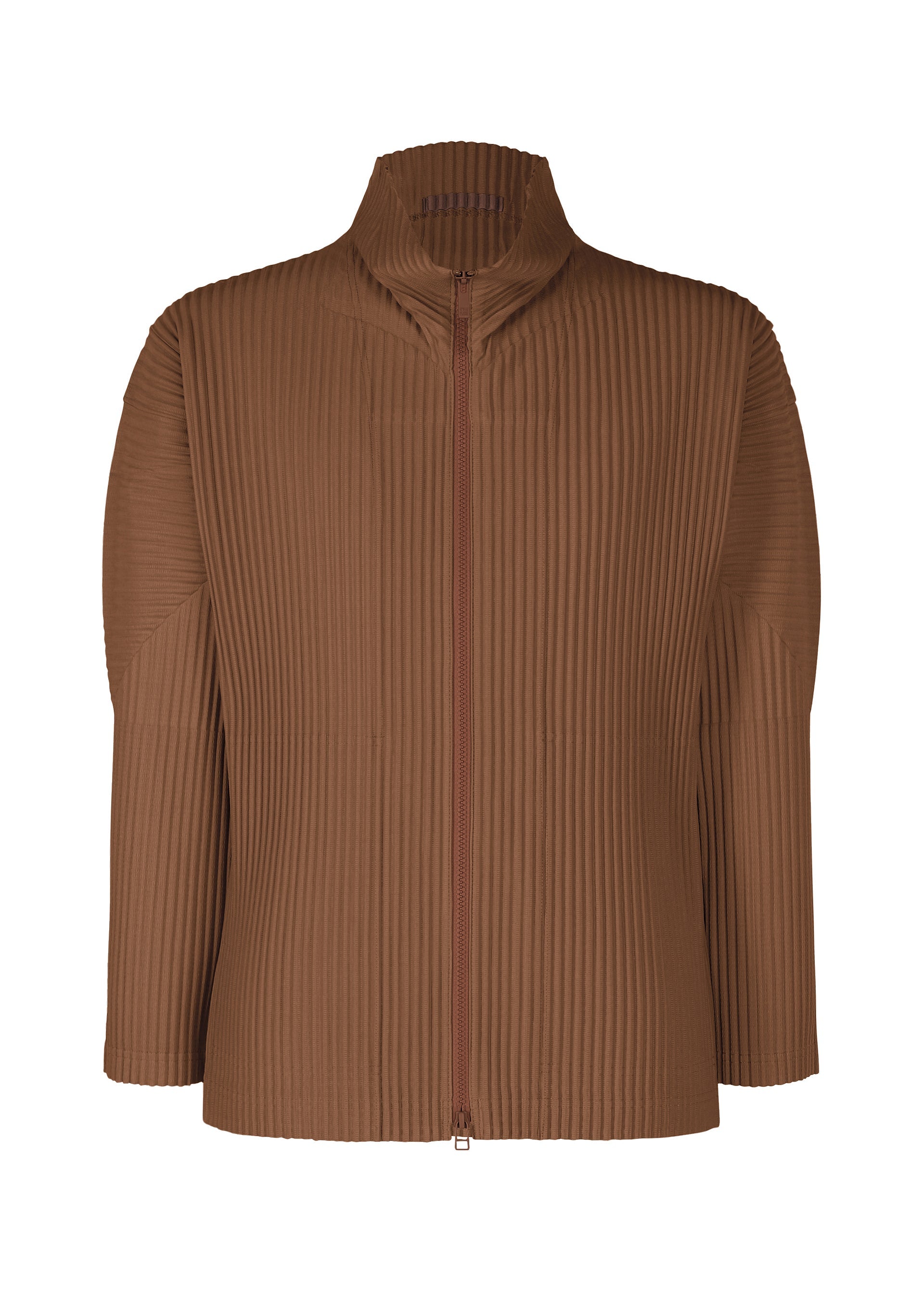 Color Pleats 2 - ANCHOR BROWN