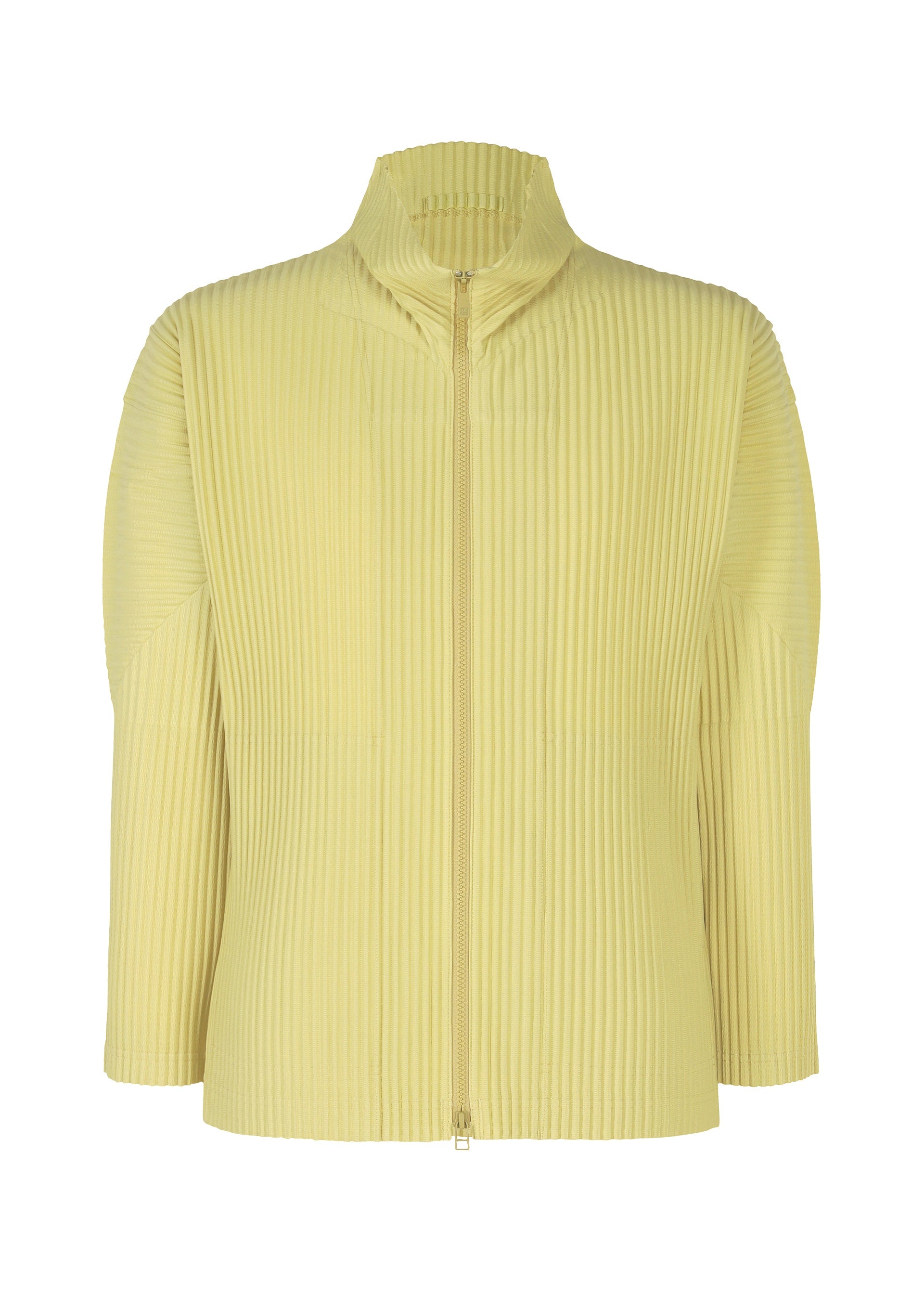 Color Pleats 2 - AGAVE CREAM GREEN