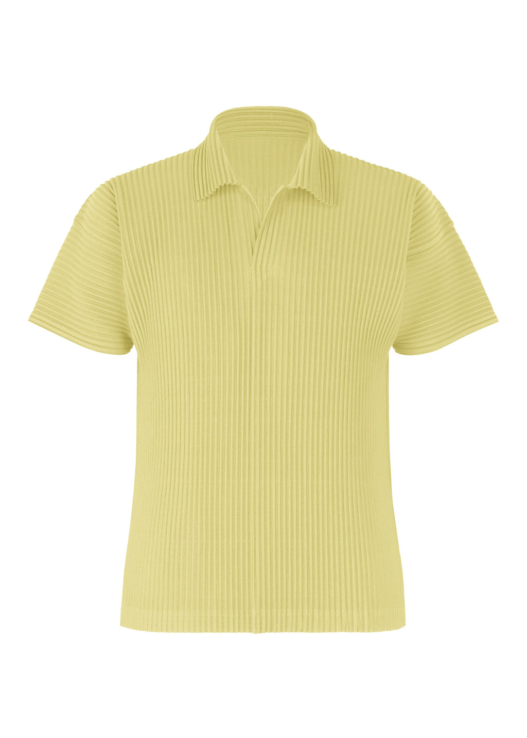 Color Pleats 2 - AGAVE CREAM GREEN