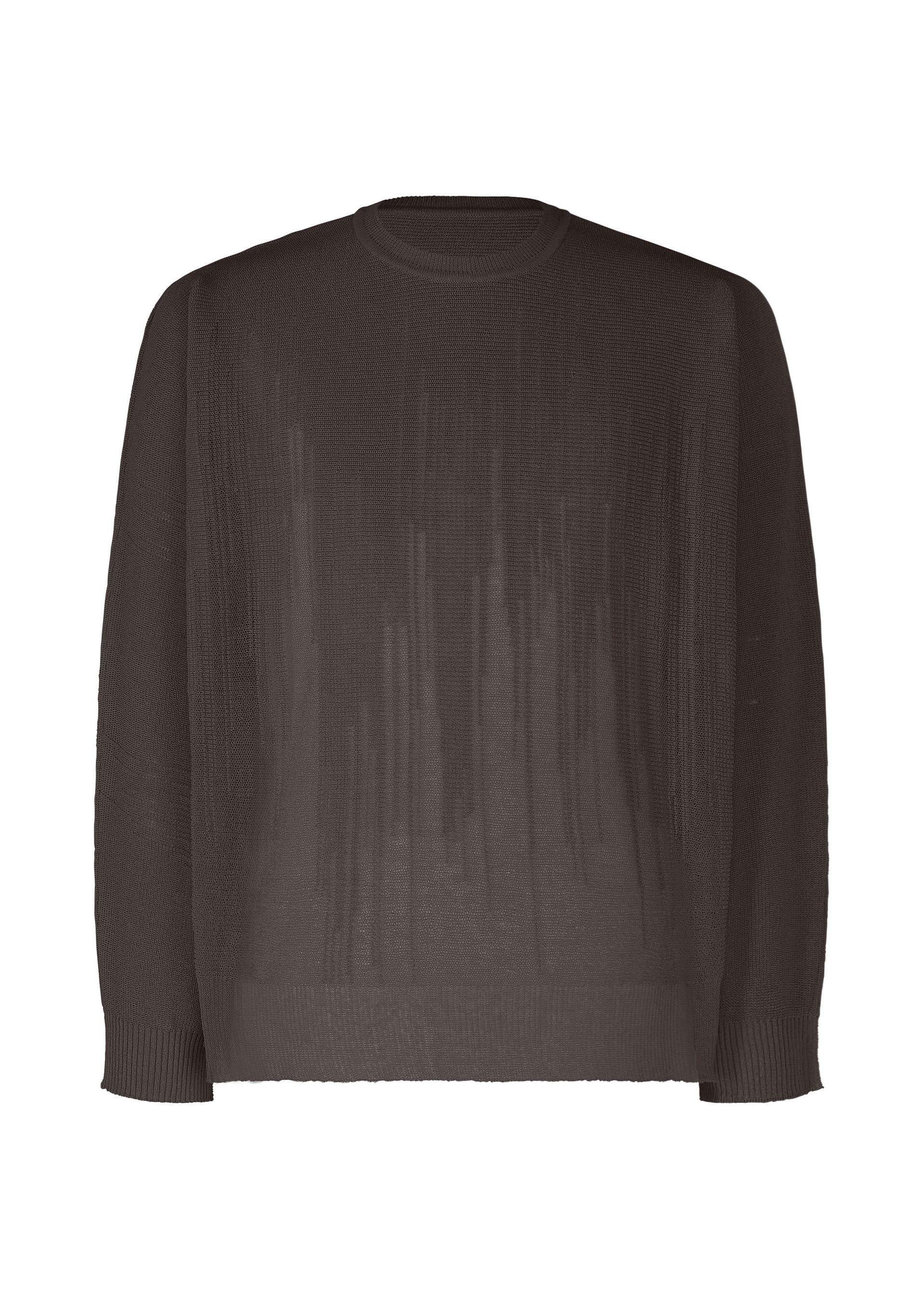 Brush Close-Up Knit - BROWN