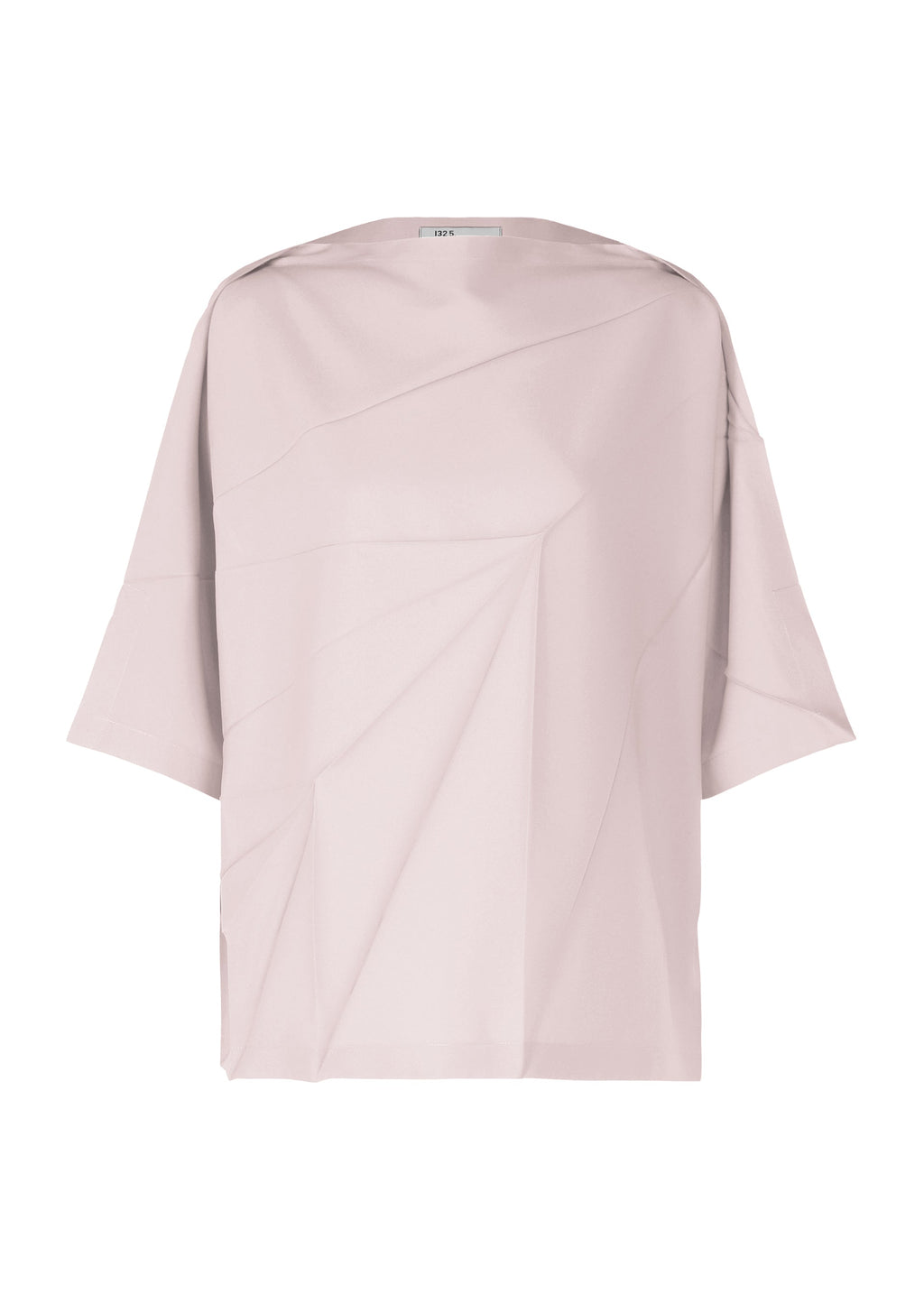 Radial Fold Shirt - MISTY ROSE